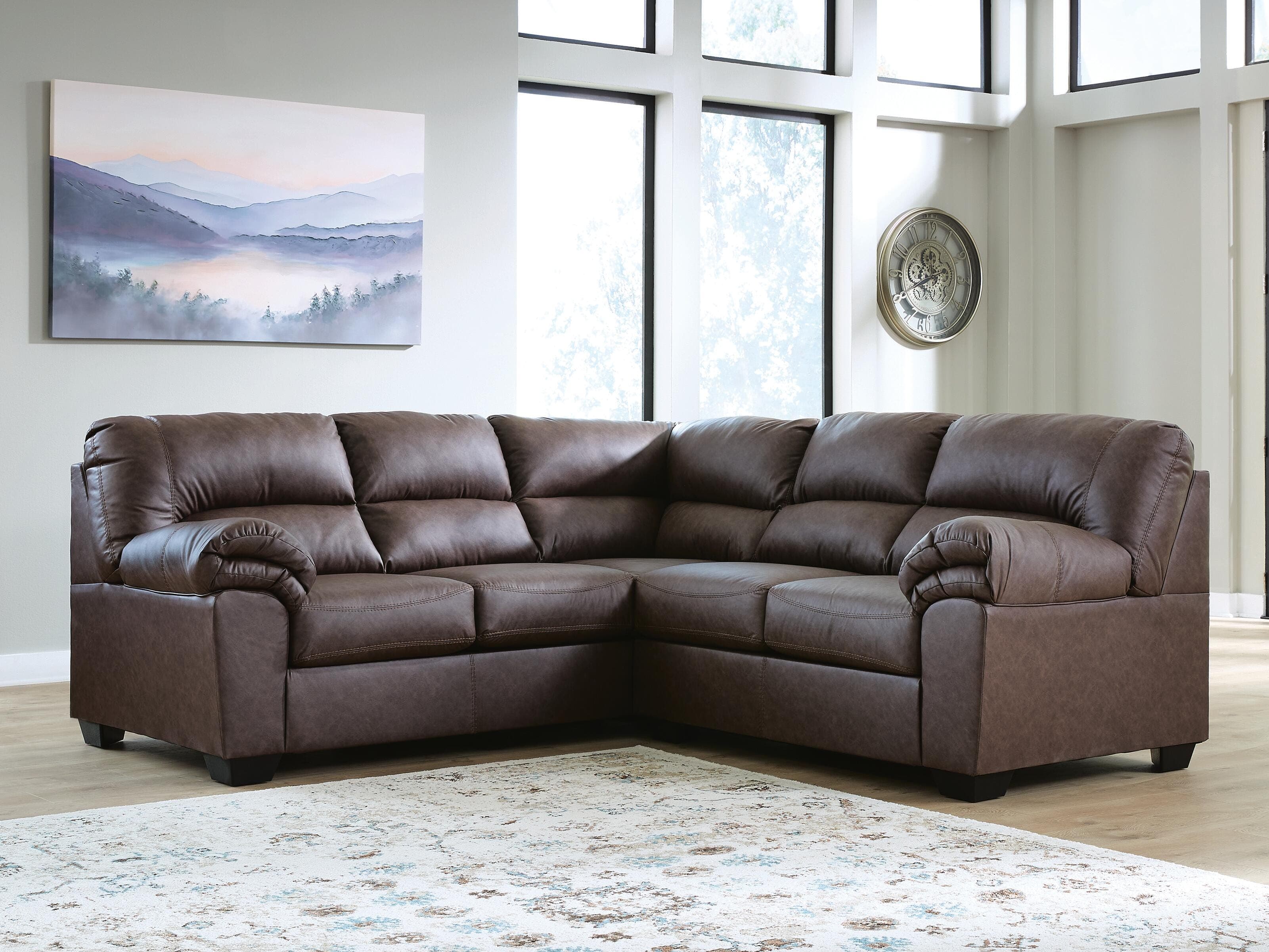 Whitlock 2-Piece Sectional — Umber — view 2