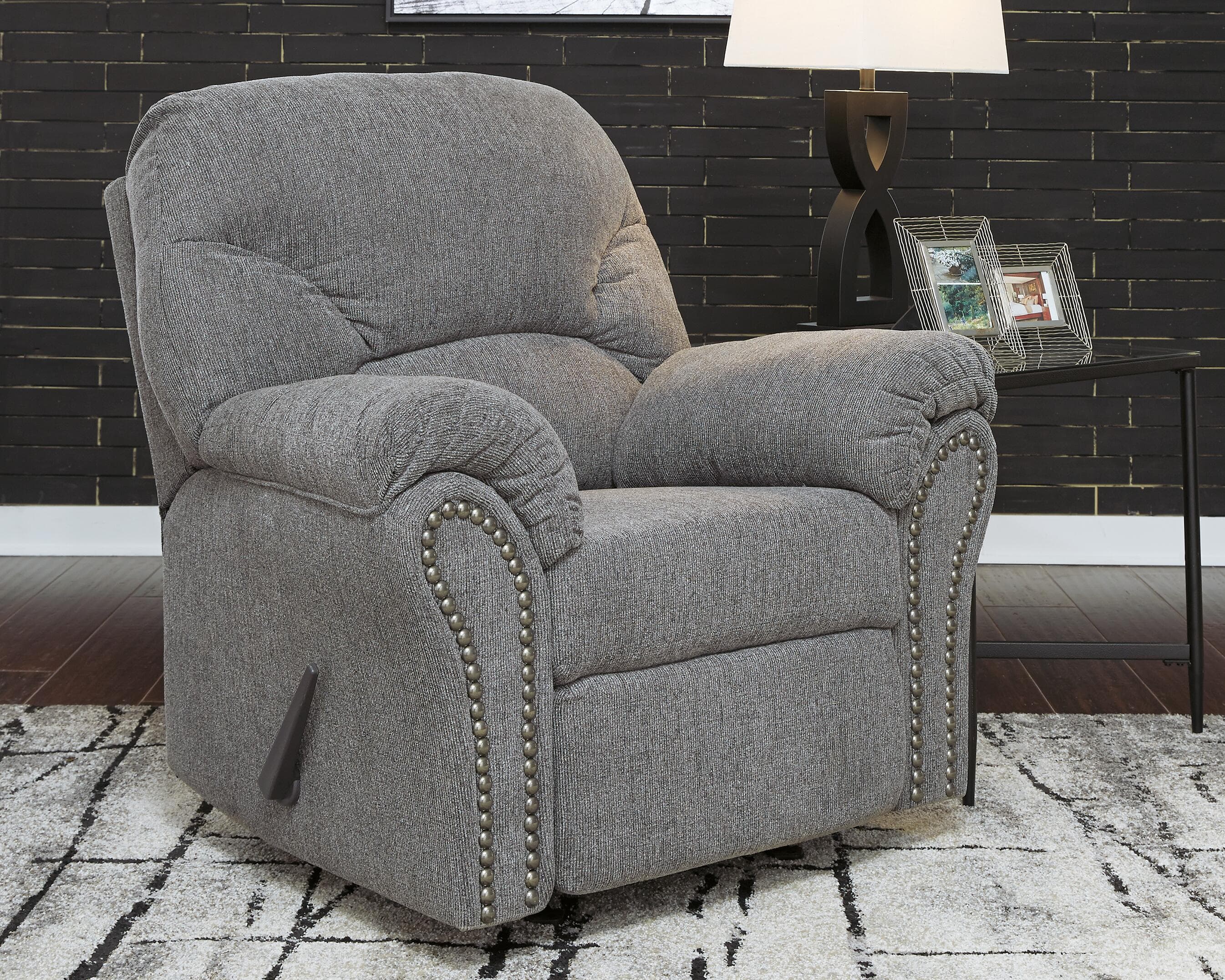 Allmaxx Recliner — Black/Gray — view 2