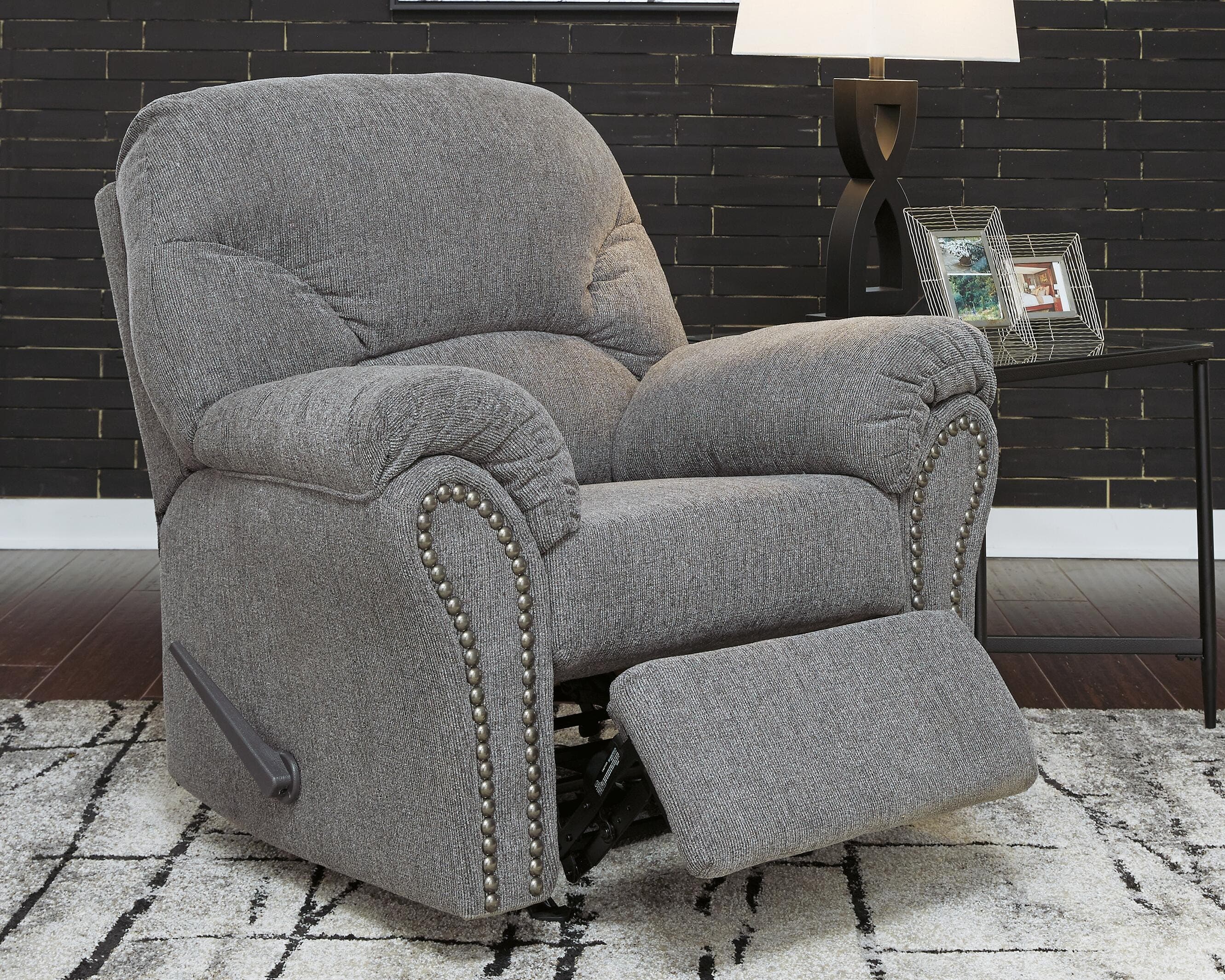 Allmaxx Recliner — Black/Gray — view 3