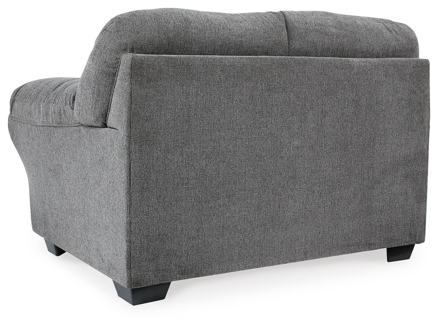 Allmaxx Loveseat — Black/Gray — view 6
