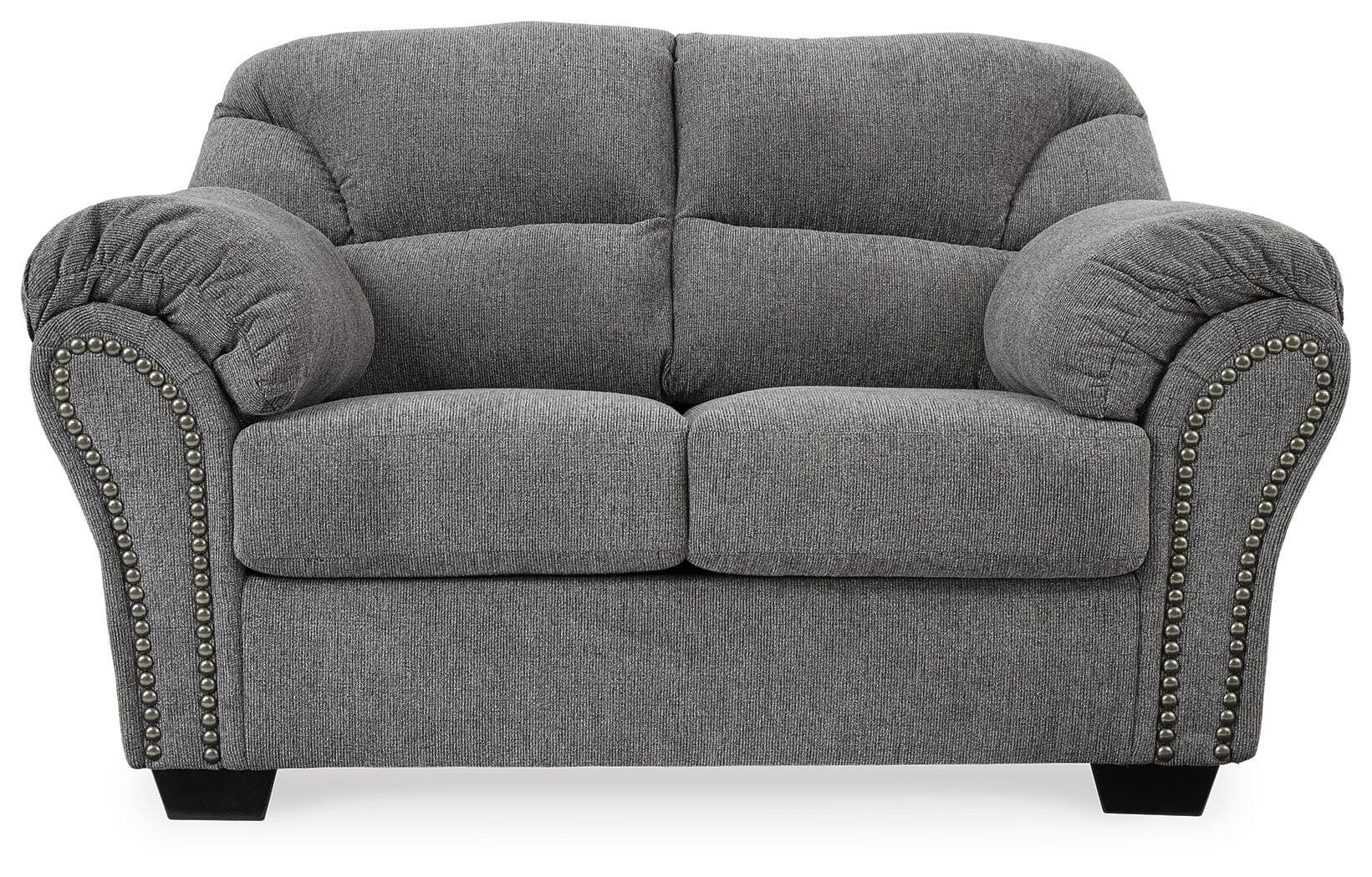 Allmaxx Loveseat — Black/Gray — view 3