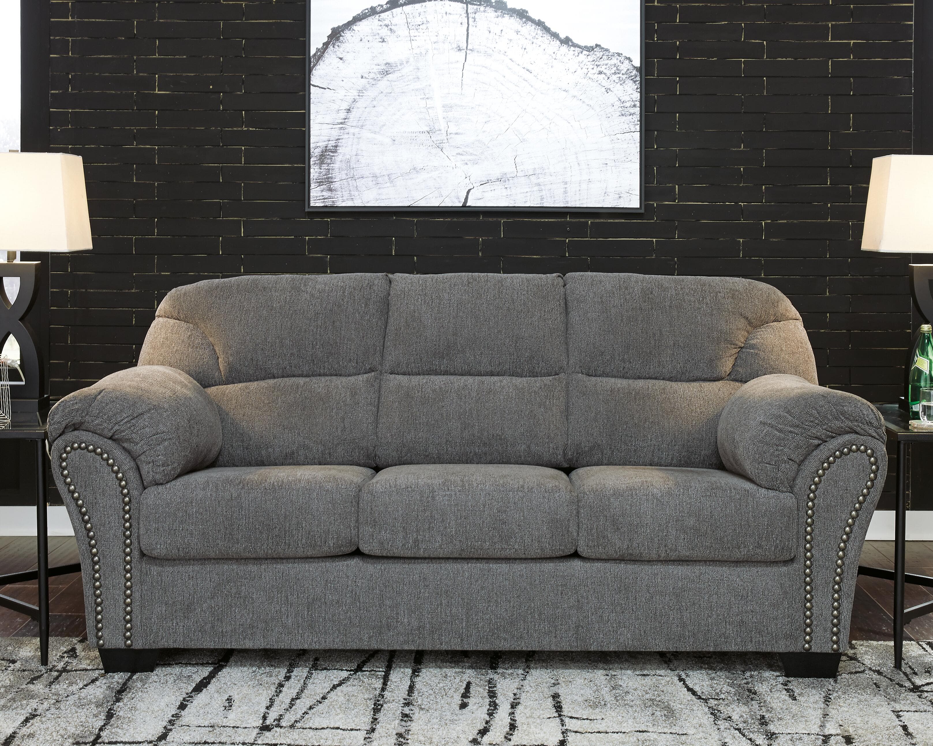 Allmaxx Sofa — Black/Gray — view 2