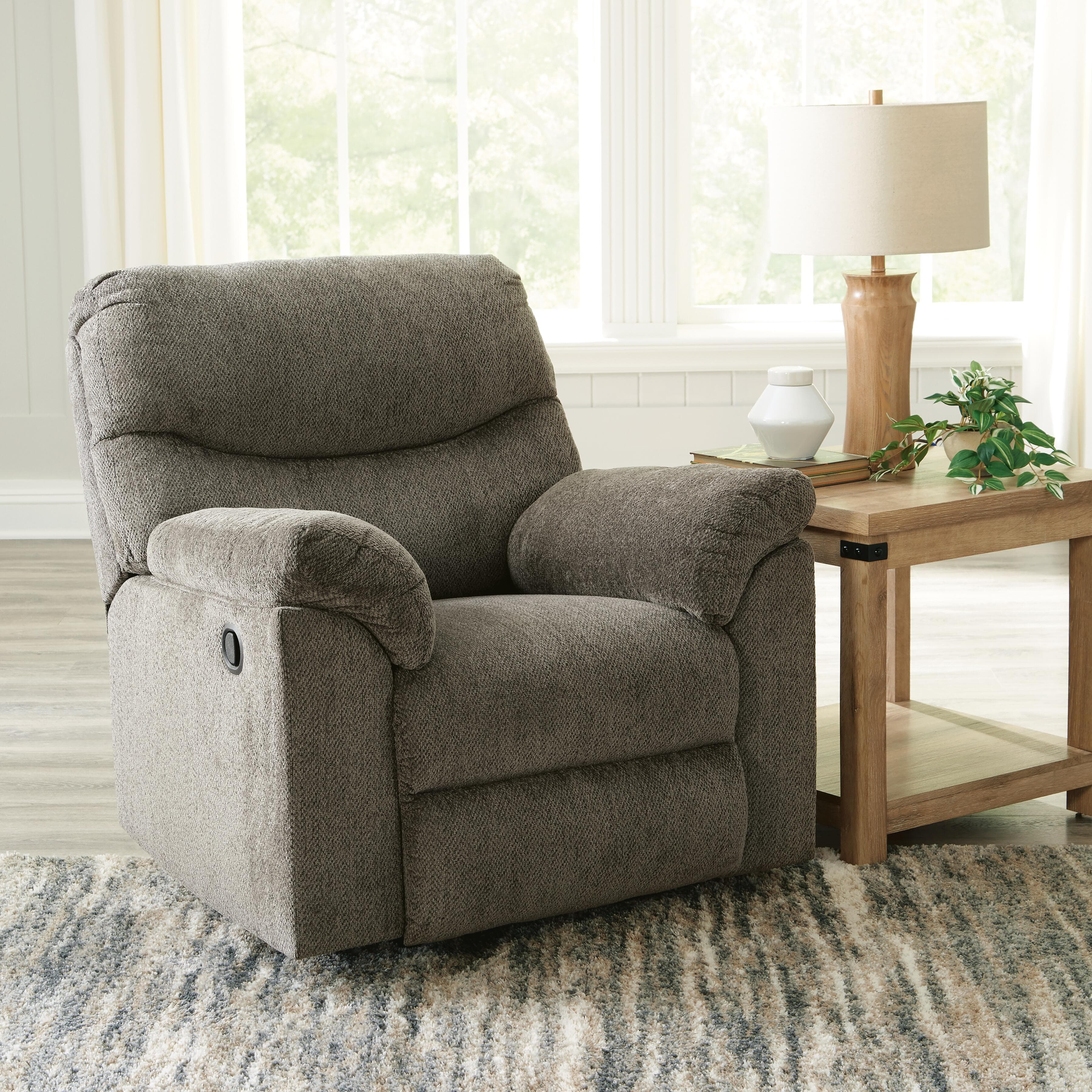 Alphons Recliner — Brown/Beige — view 2