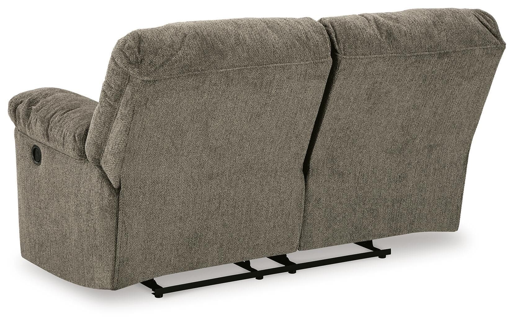 Alphons Reclining Loveseat — Brown/Beige — view 6