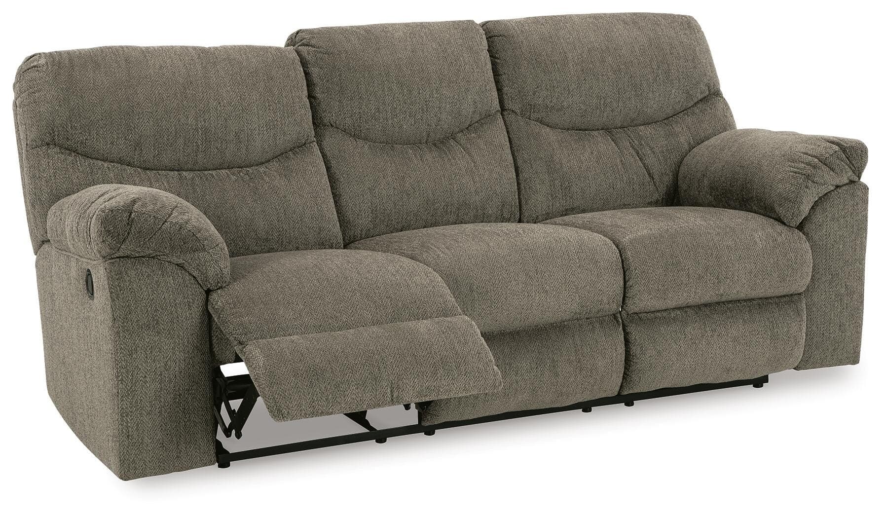 Alphons Reclining Sofa — Brown/Beige — view 4