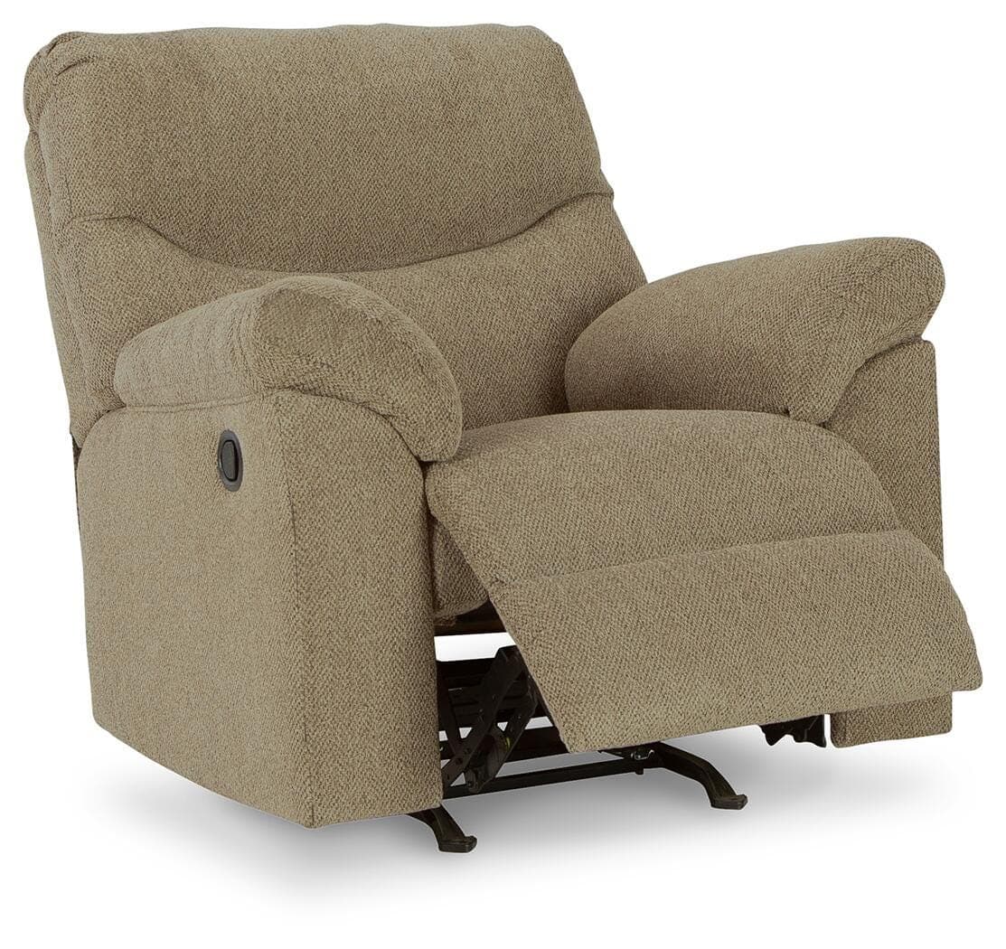 Alphons Recliner — Brown/Beige — view 3