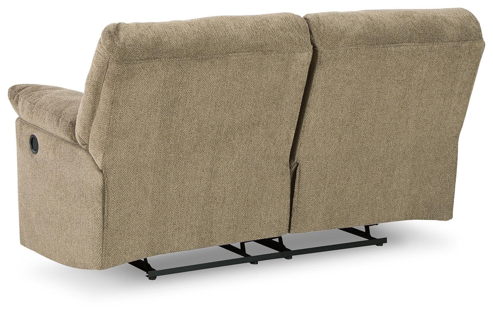 Alphons Reclining Loveseat — Brown/Beige — view 6
