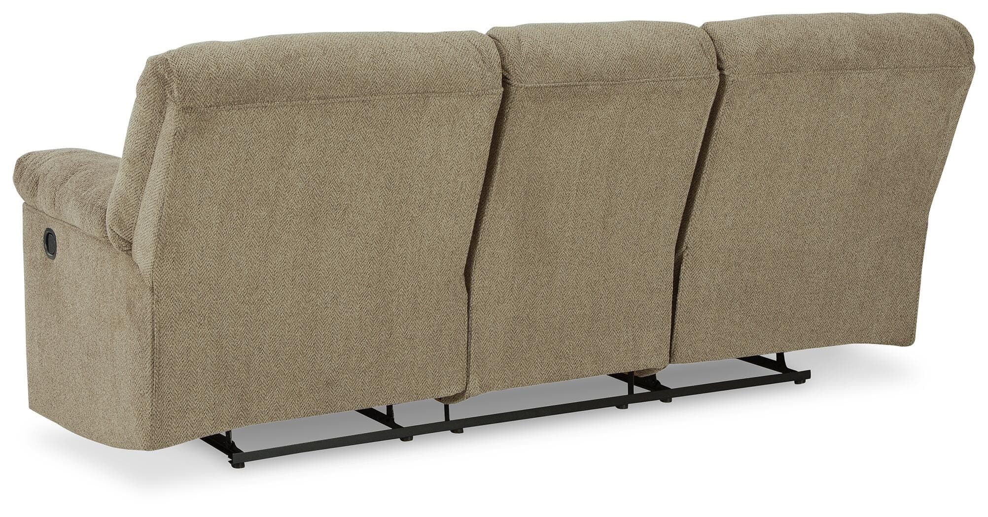 Alphons Reclining Sofa — Brown/Beige — view 6