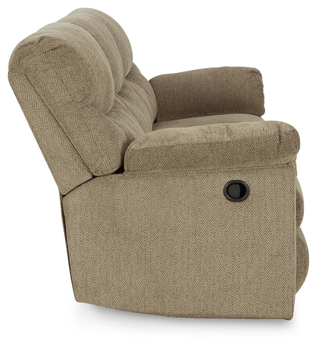 Alphons Reclining Sofa — Brown/Beige — view 5