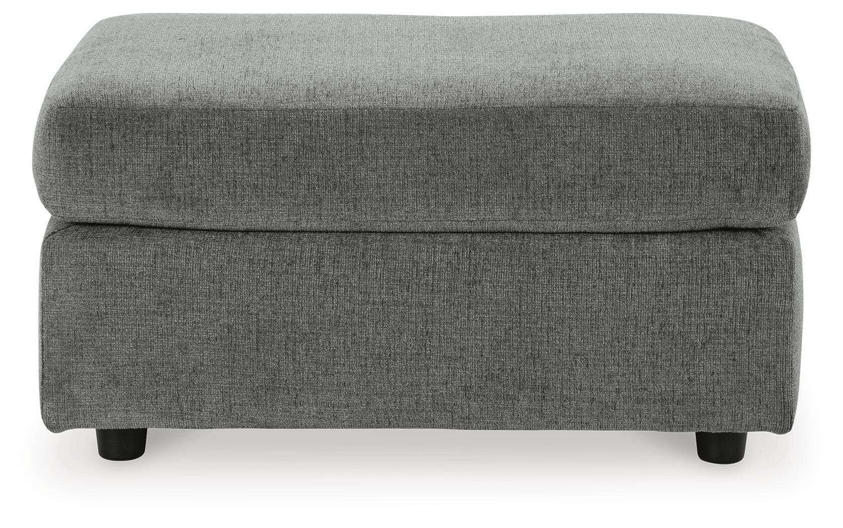 Stairatt Ottoman — Black/Gray — view 3