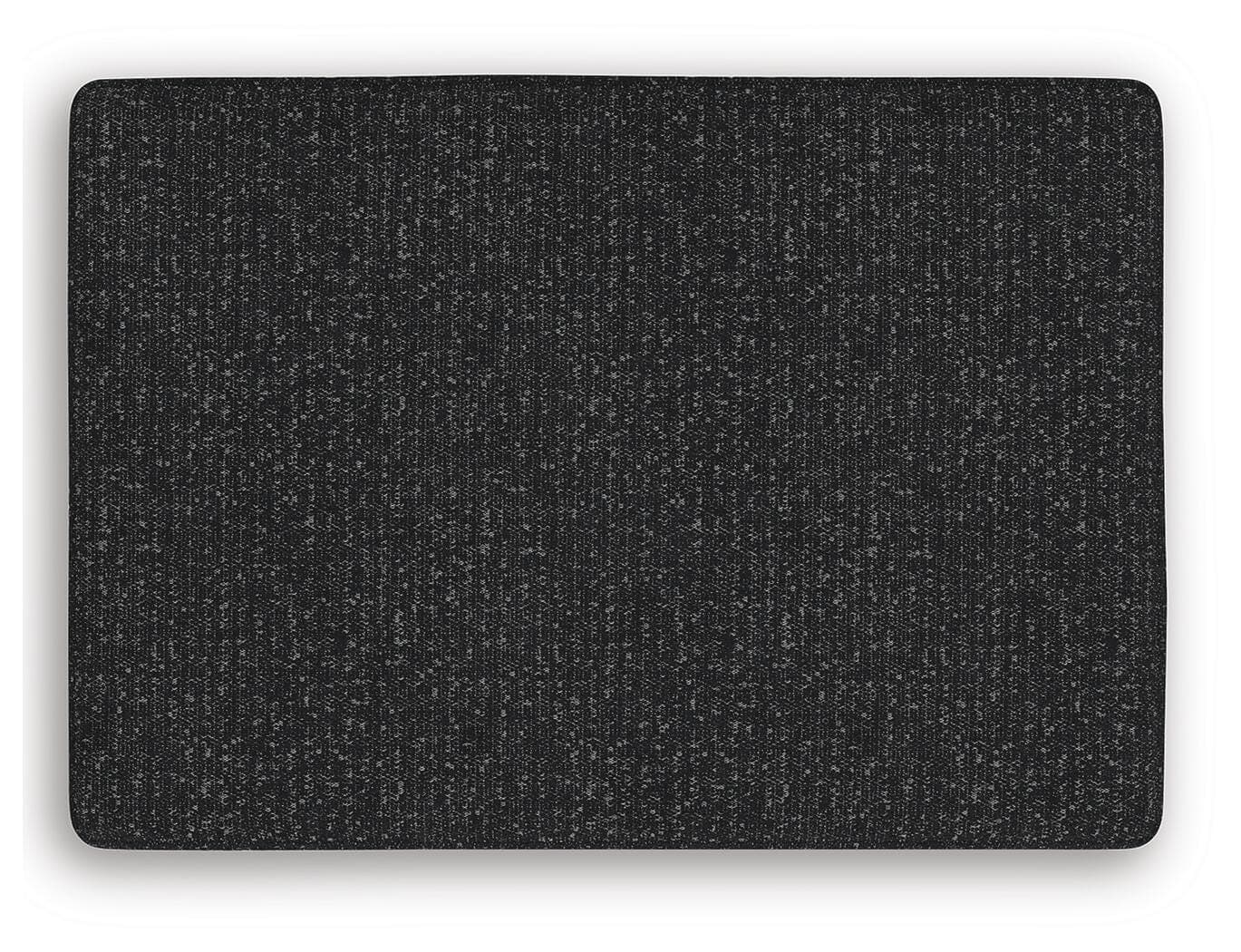 Jasmine Peaks Ottoman — Black/Gray — view 5