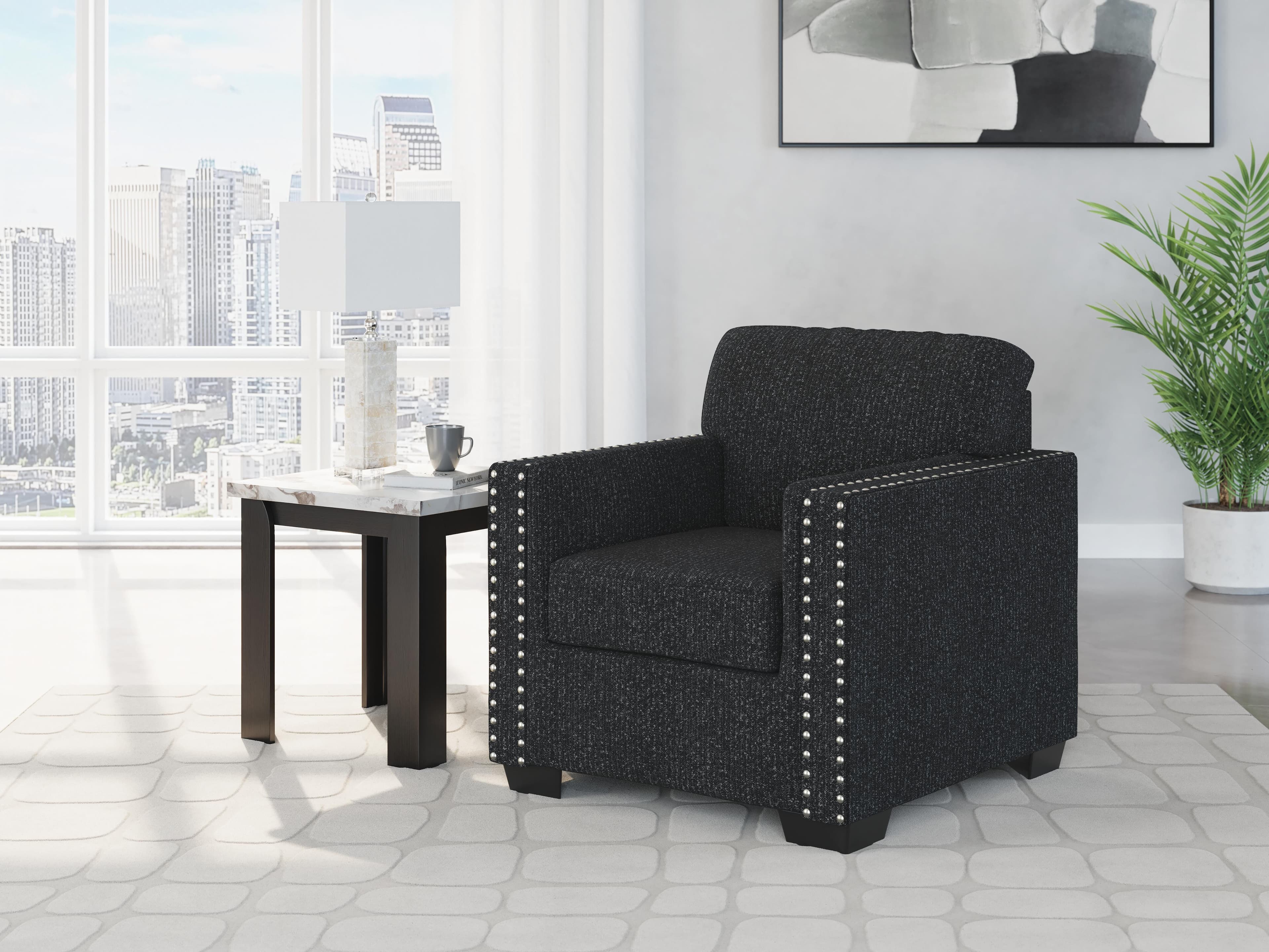 Jasmine Peaks Chair — Black/Gray — view 2