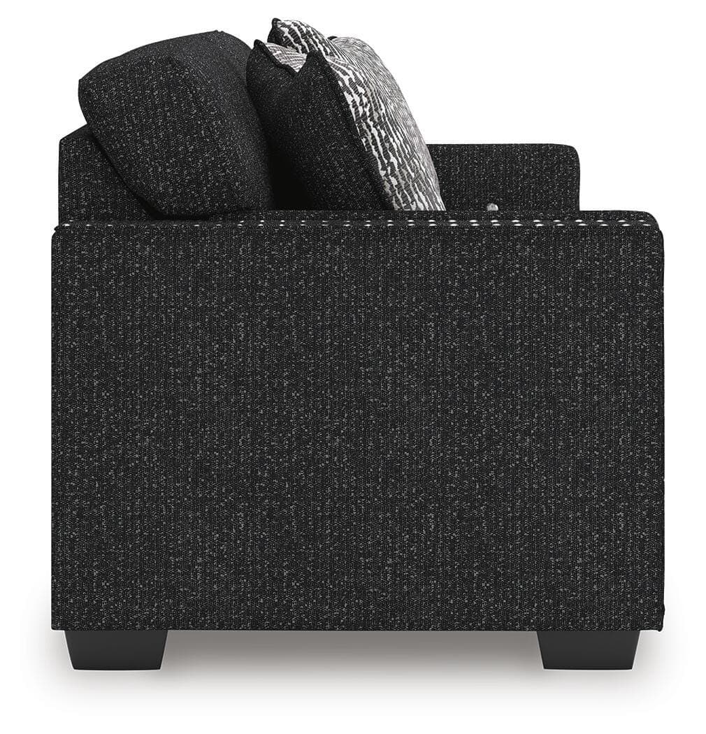 Jasmine Peaks Sofa — Black/Gray — view 5