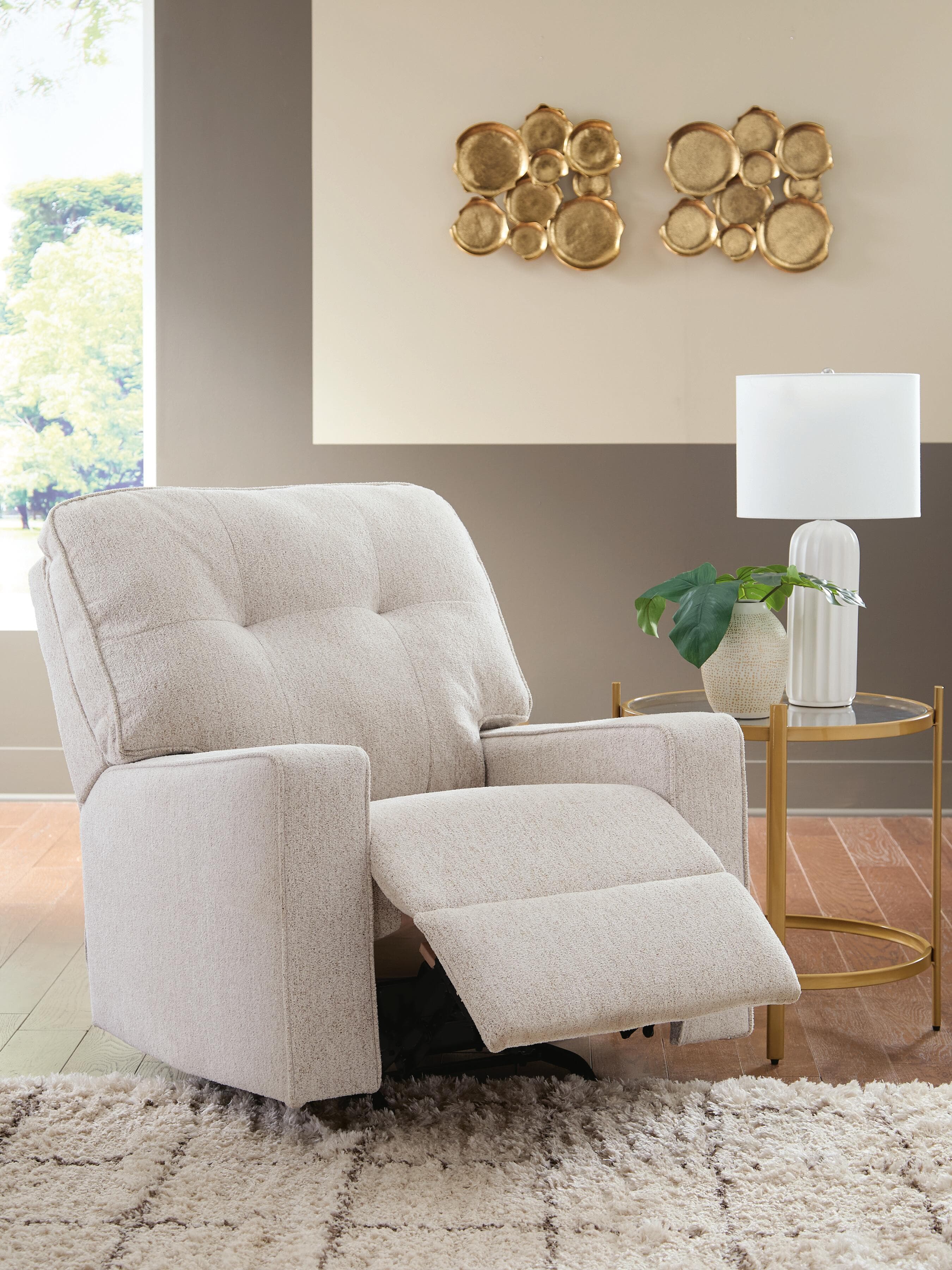 Storrow Recliner — White — view 6