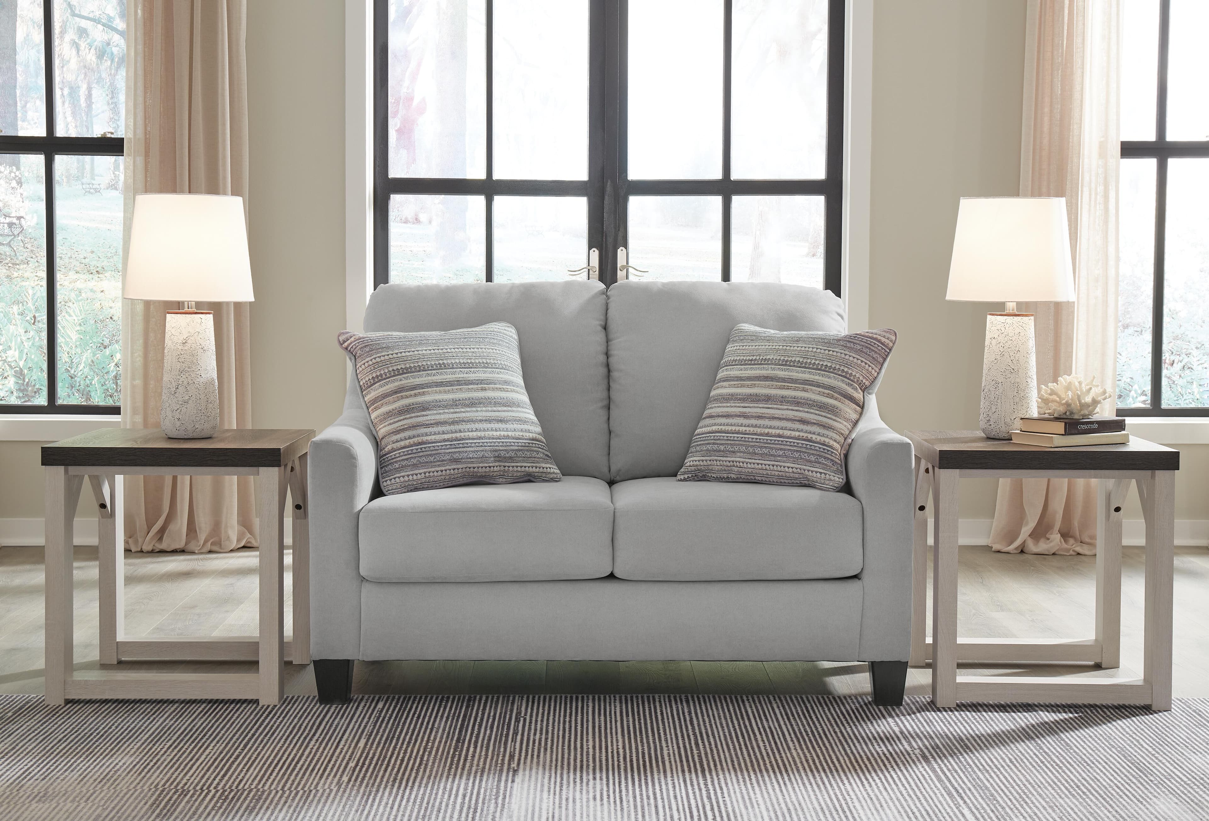 Adlai Loveseat — Blue — view 2
