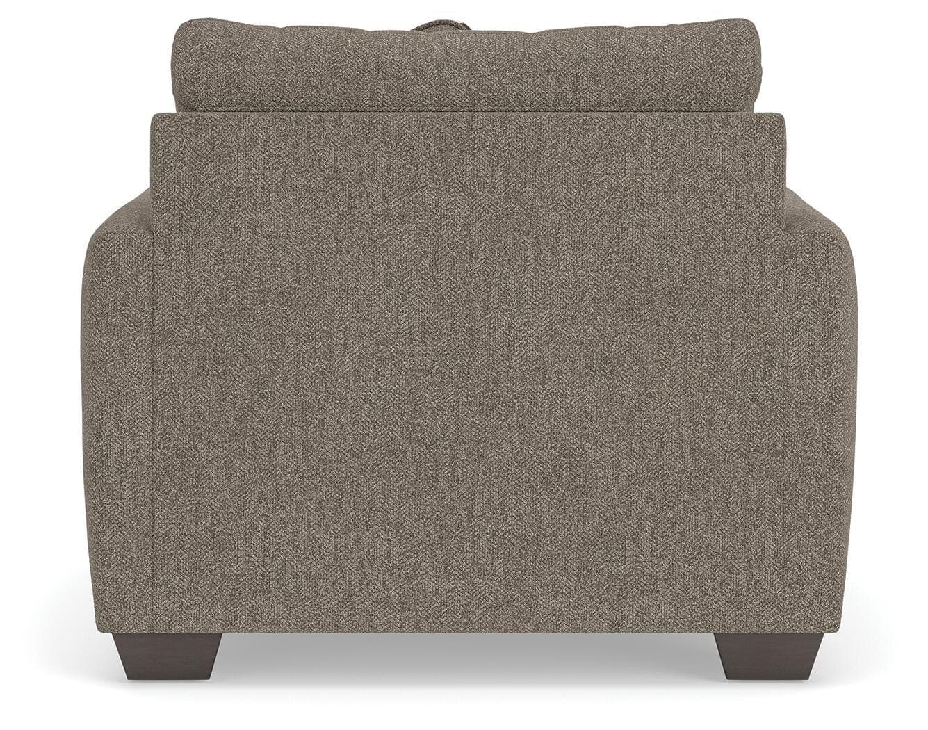 Triston-Peaks Oversized Chair — Brown/Beige — view 5