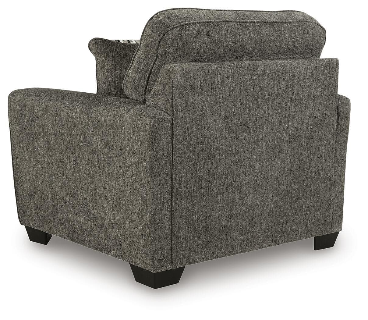 Olten Oversized Chair — Black/Gray — view 4