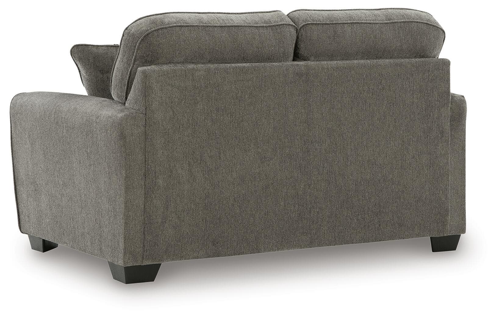 Olten Loveseat — Black/Gray — view 4