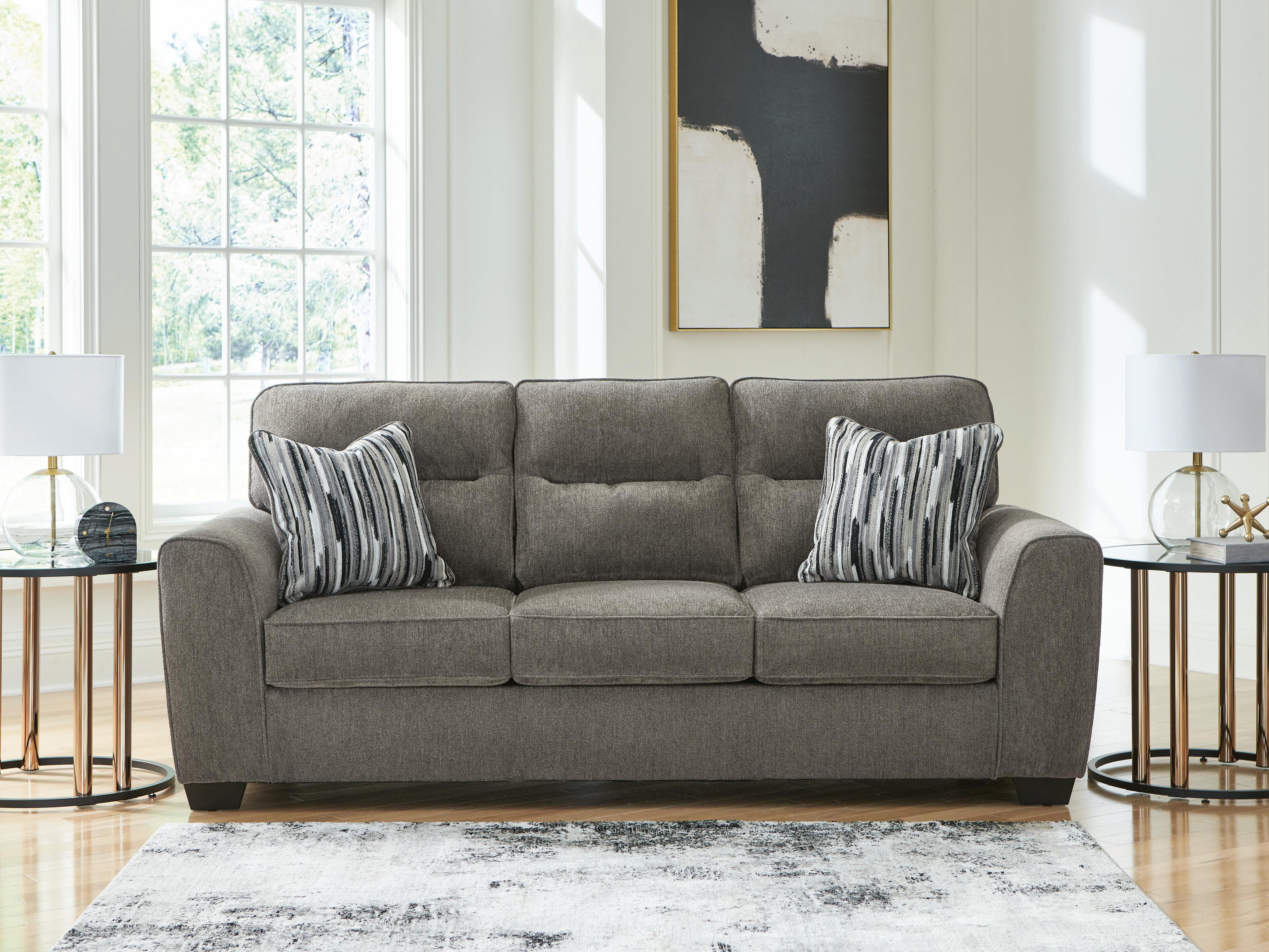 Olten Sofa — Black/Gray — view 2