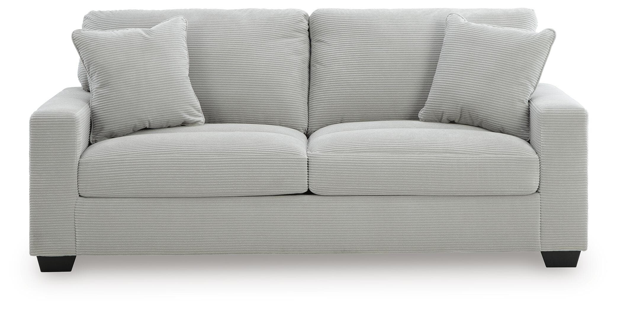 Amesley Sofa — Black/Gray — view 3