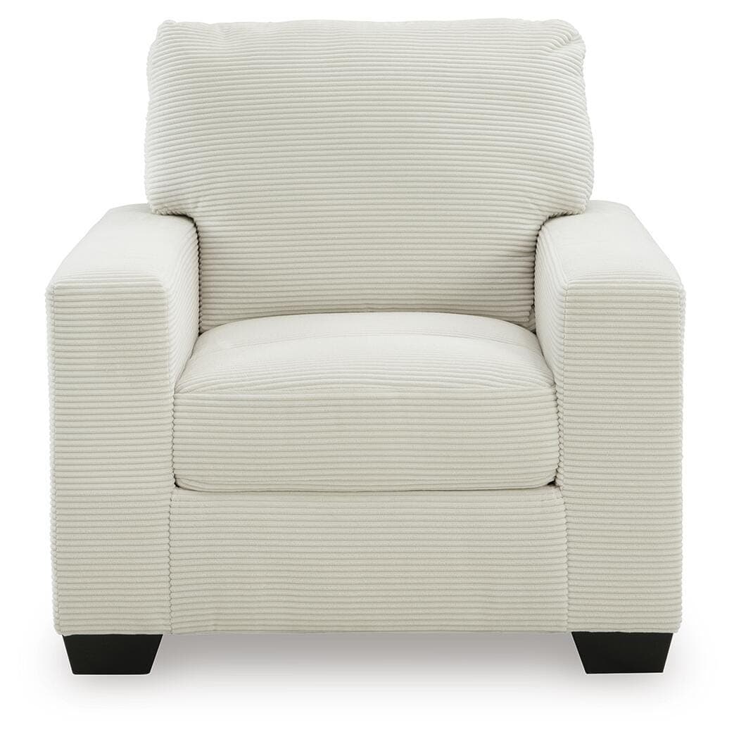 Amesley Chair — White — view 3