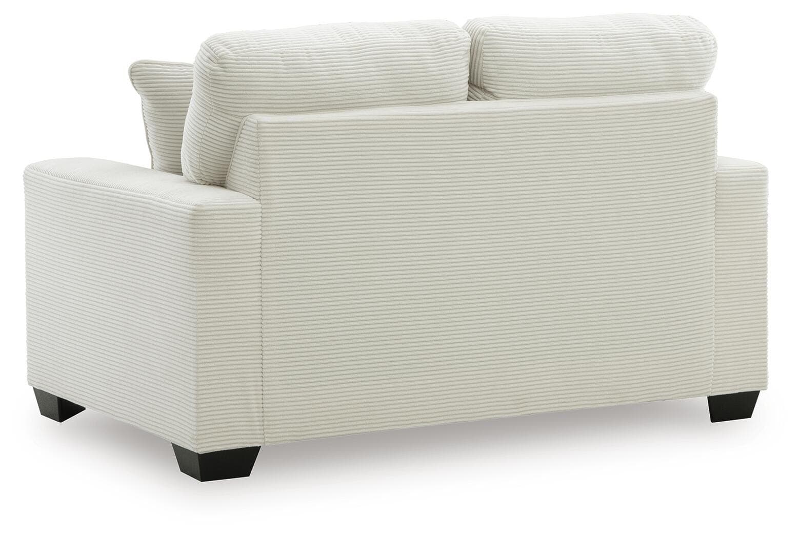 Amesley Loveseat — White — view 4