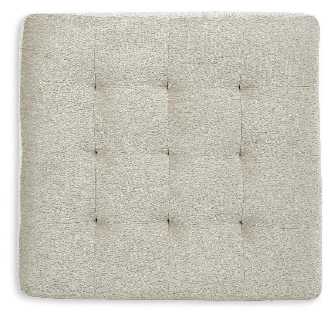 Maxon Place Oversized Accent Ottoman — Black/Gray — view 4