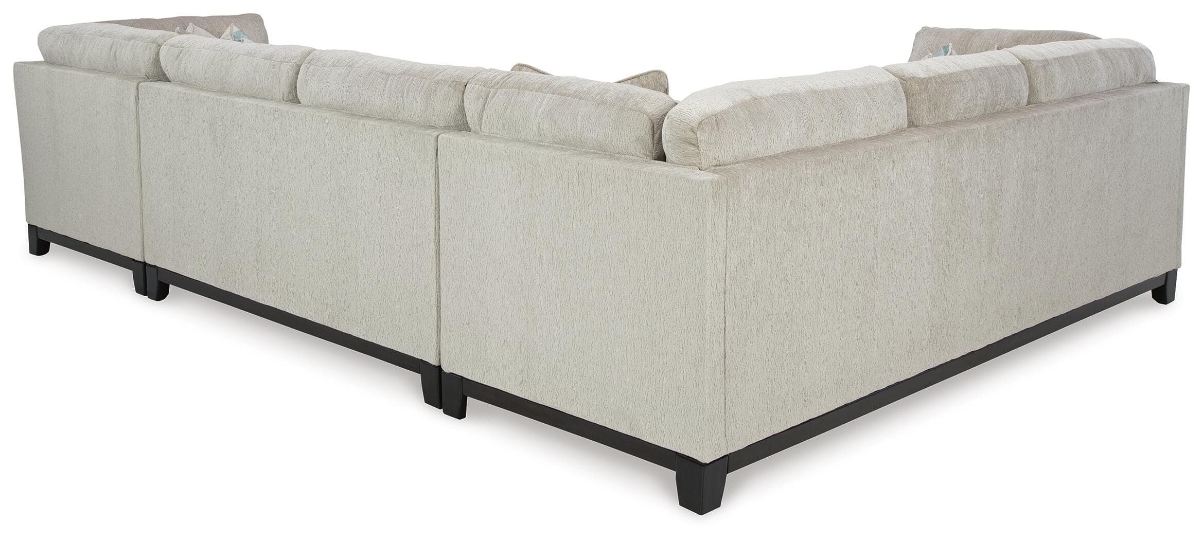Maxon Place 3-Piece Sectional with Chaise — Black/Gray — view 3