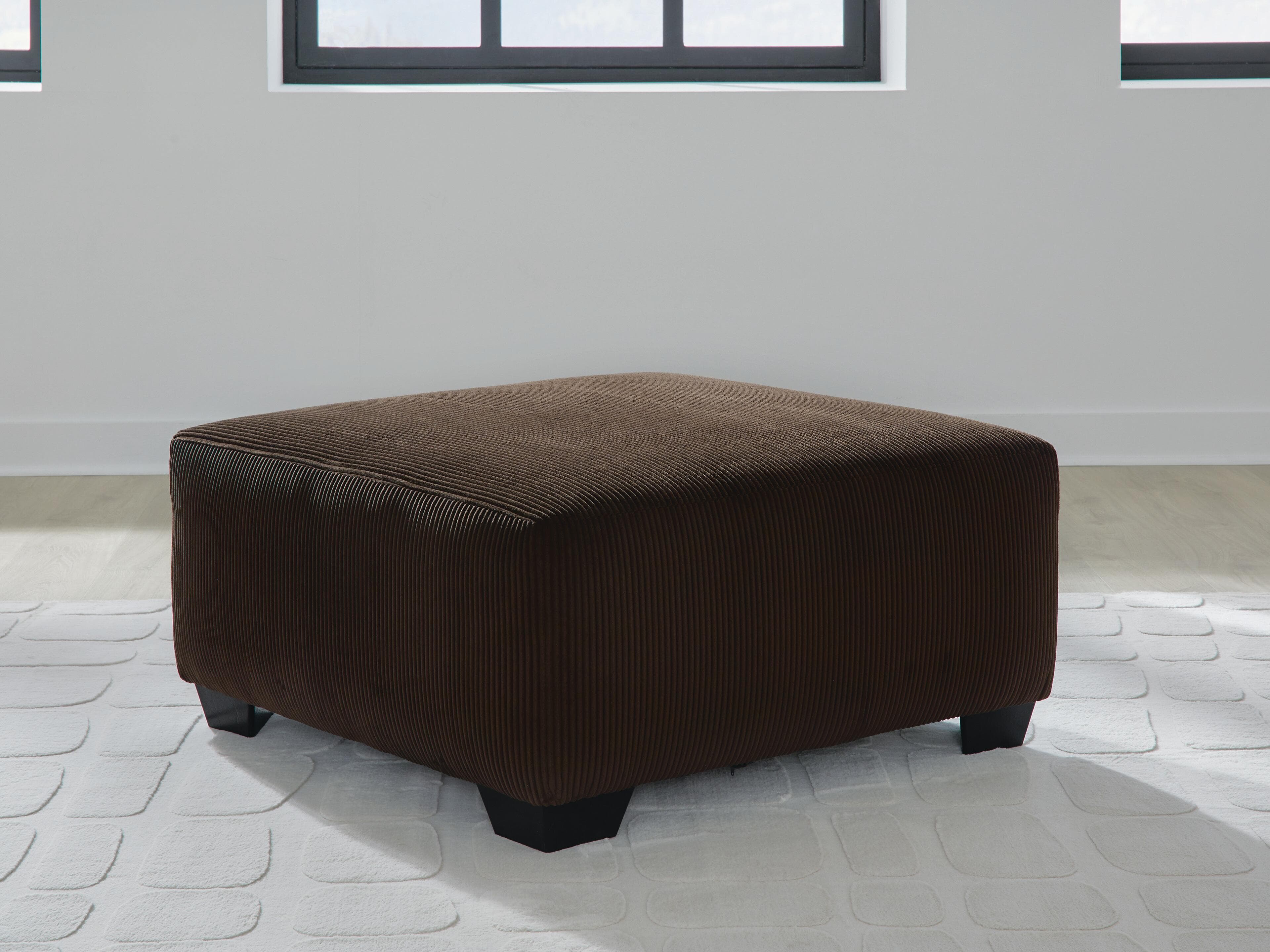 Landsings Oversized Accent Ottoman — Brown/Beige — view 2