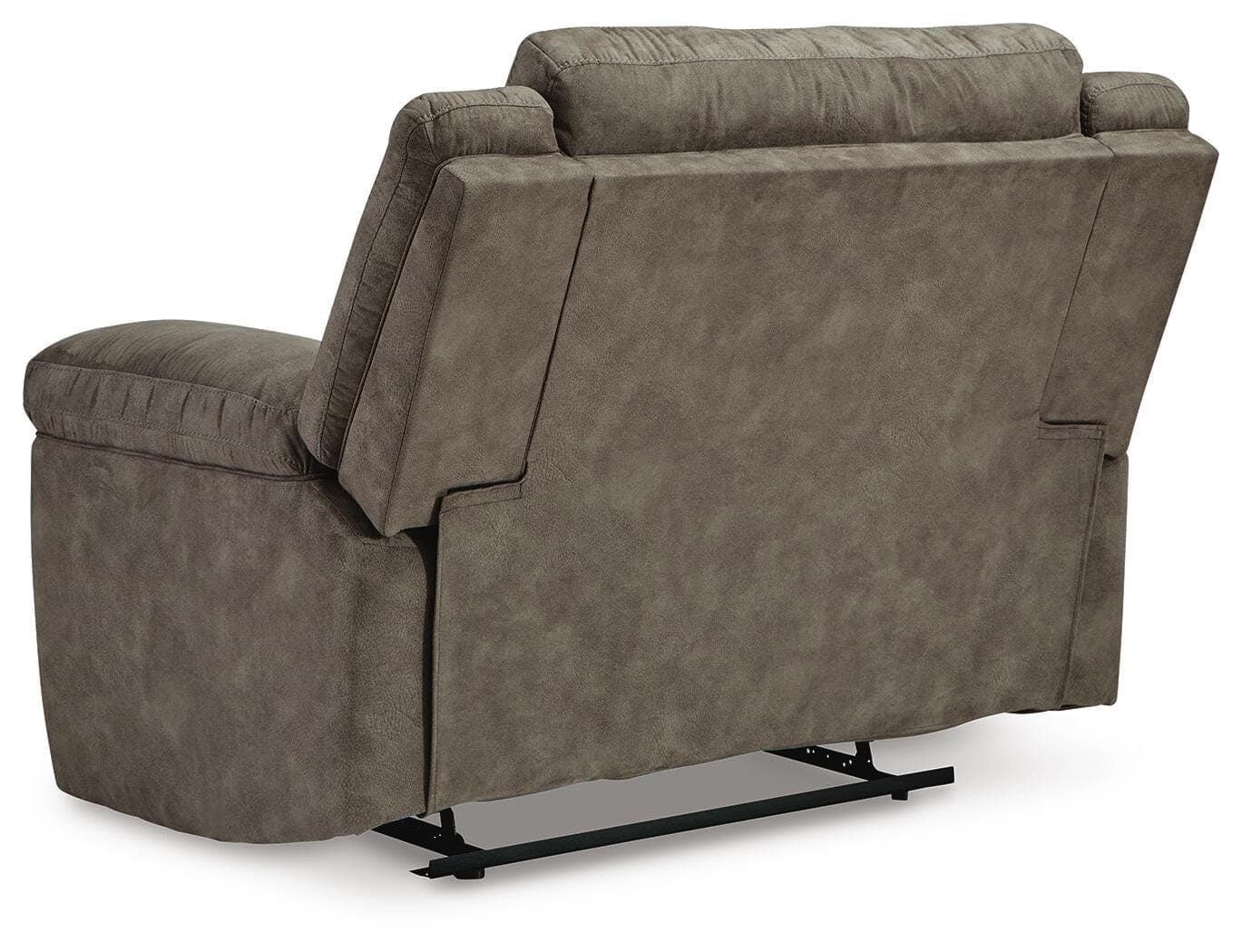 Laresview Oversized Recliner — Black/Gray — view 6