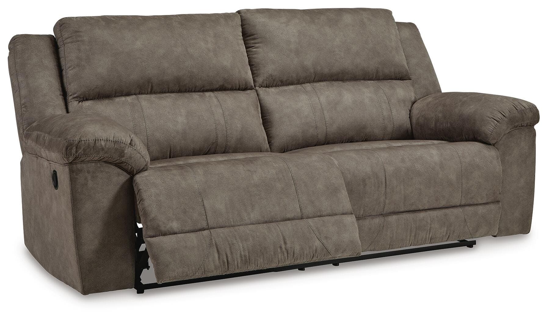 Laresview Reclining Sofa — Black/Gray — view 3