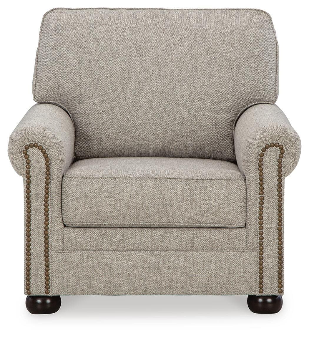 Gaelon Chair — Brown/Beige — view 3