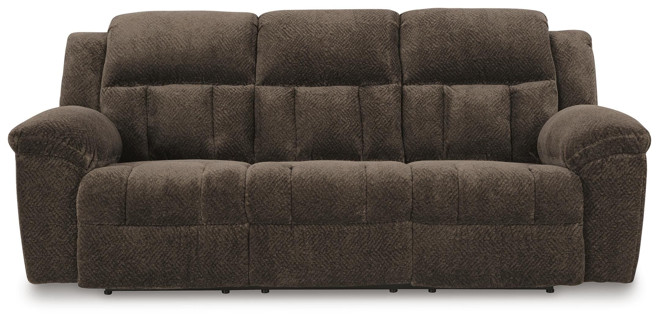 Frohn Reclining Sofa — Brown/Beige — view 4