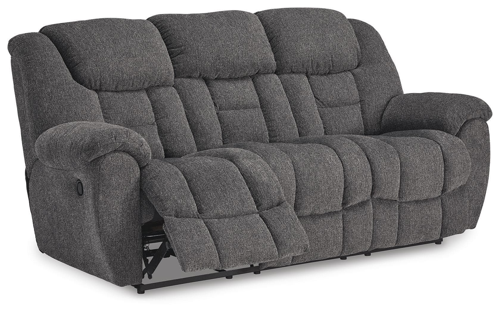 Foreside Reclining Sofa — Black/Gray — view 3