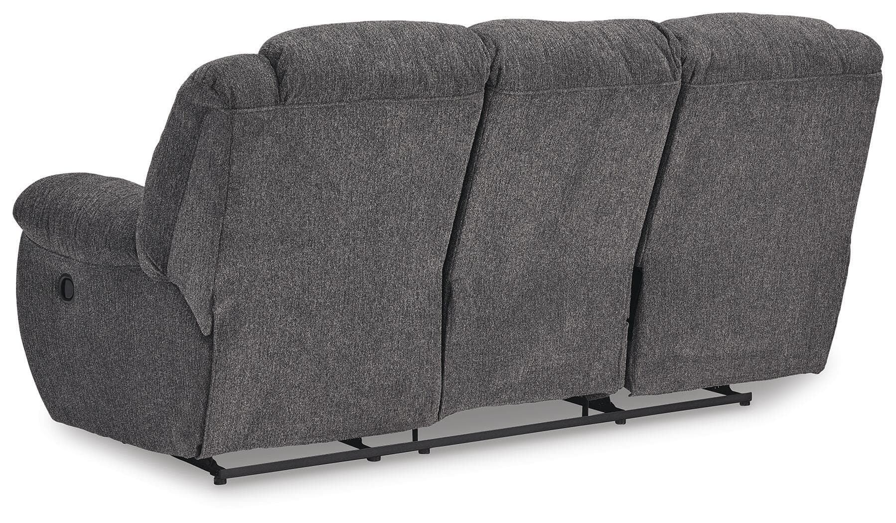 Foreside Reclining Sofa — Black/Gray — view 6