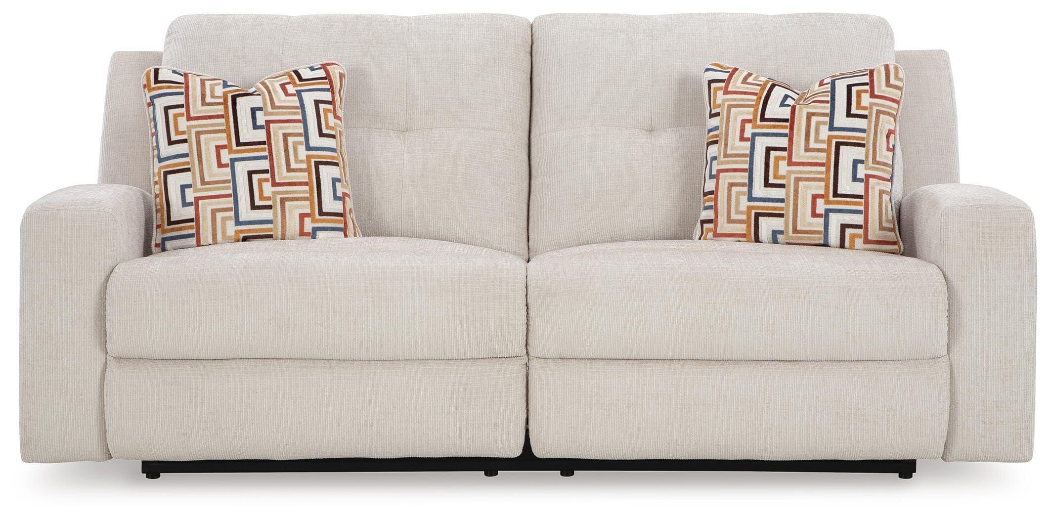 Danum Reclining Sofa — White — view 4