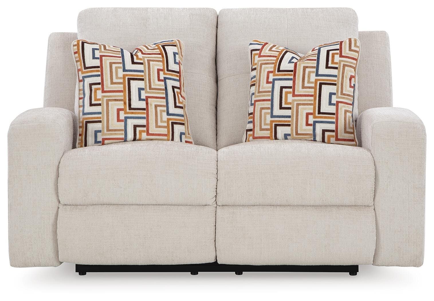 Danum Reclining Loveseat — White — view 4
