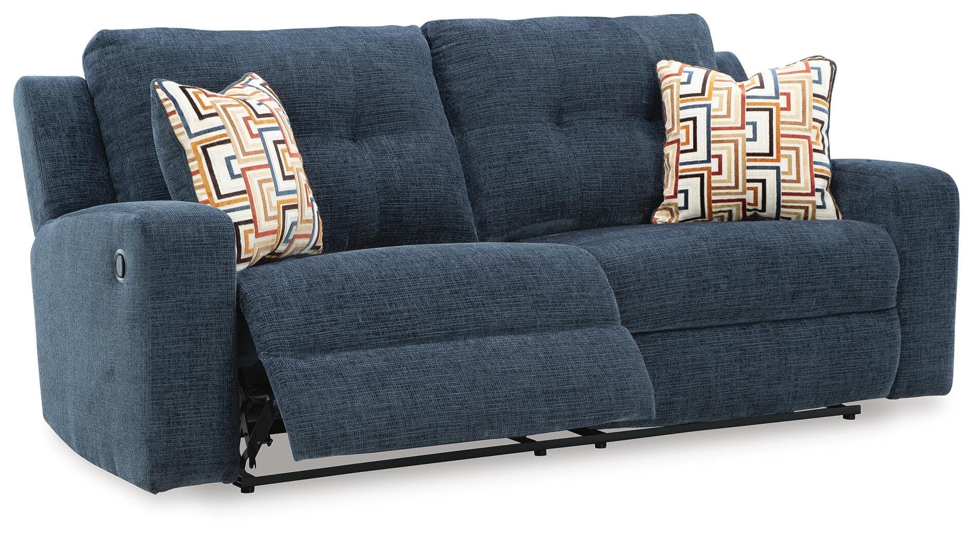Danum Reclining Sofa — Blue — view 3