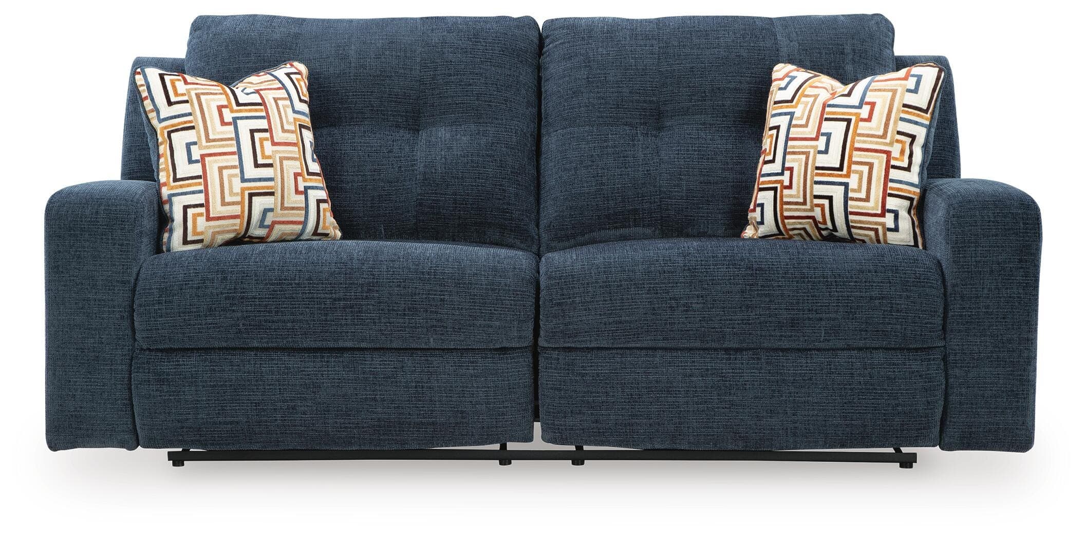 Danum Reclining Sofa — Blue — view 4