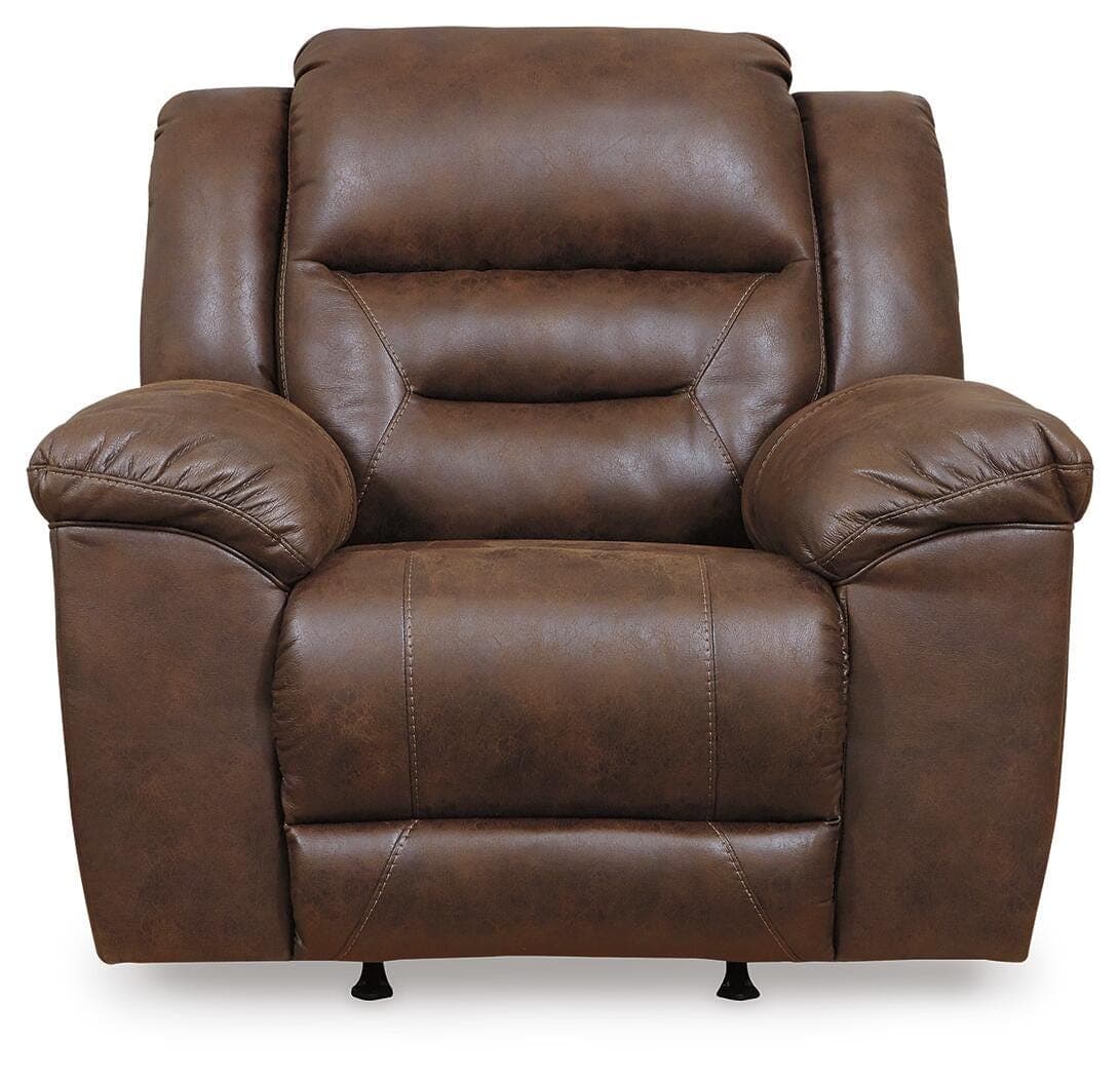Stoneland Power Recliner — Brown/Beige — view 5