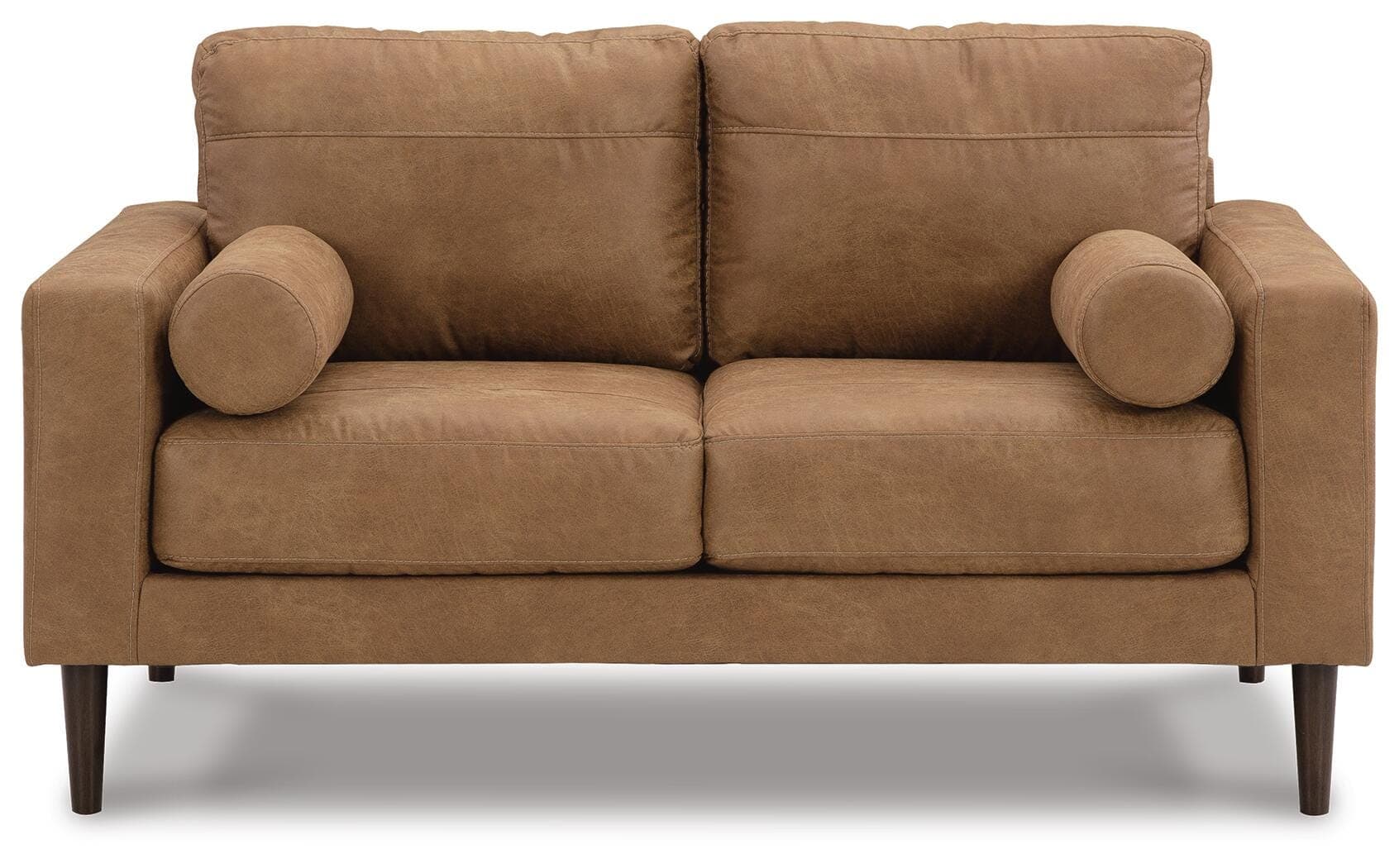 Telora Loveseat — Brown/Beige — view 3