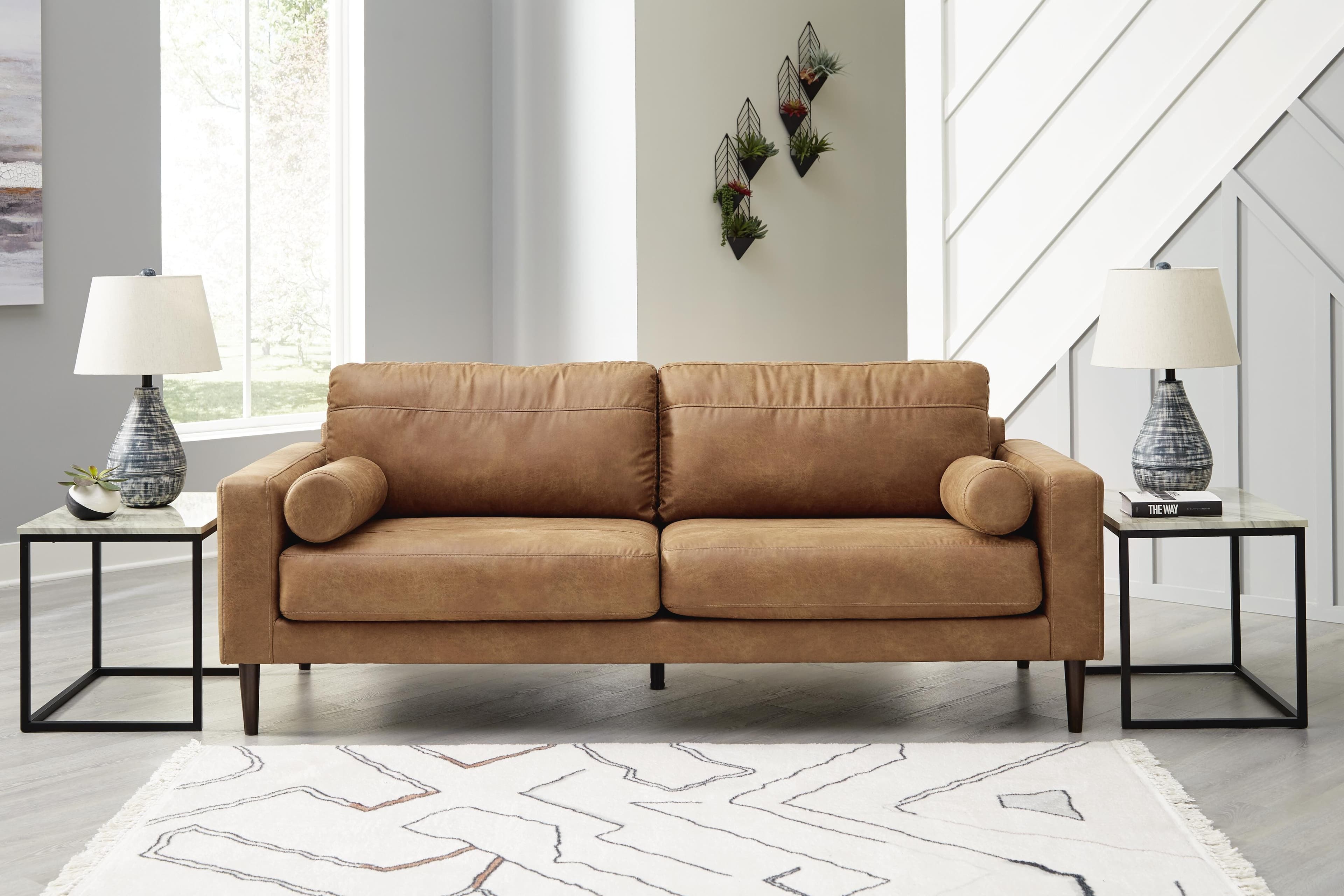 Telora Sofa — Brown/Beige — view 2