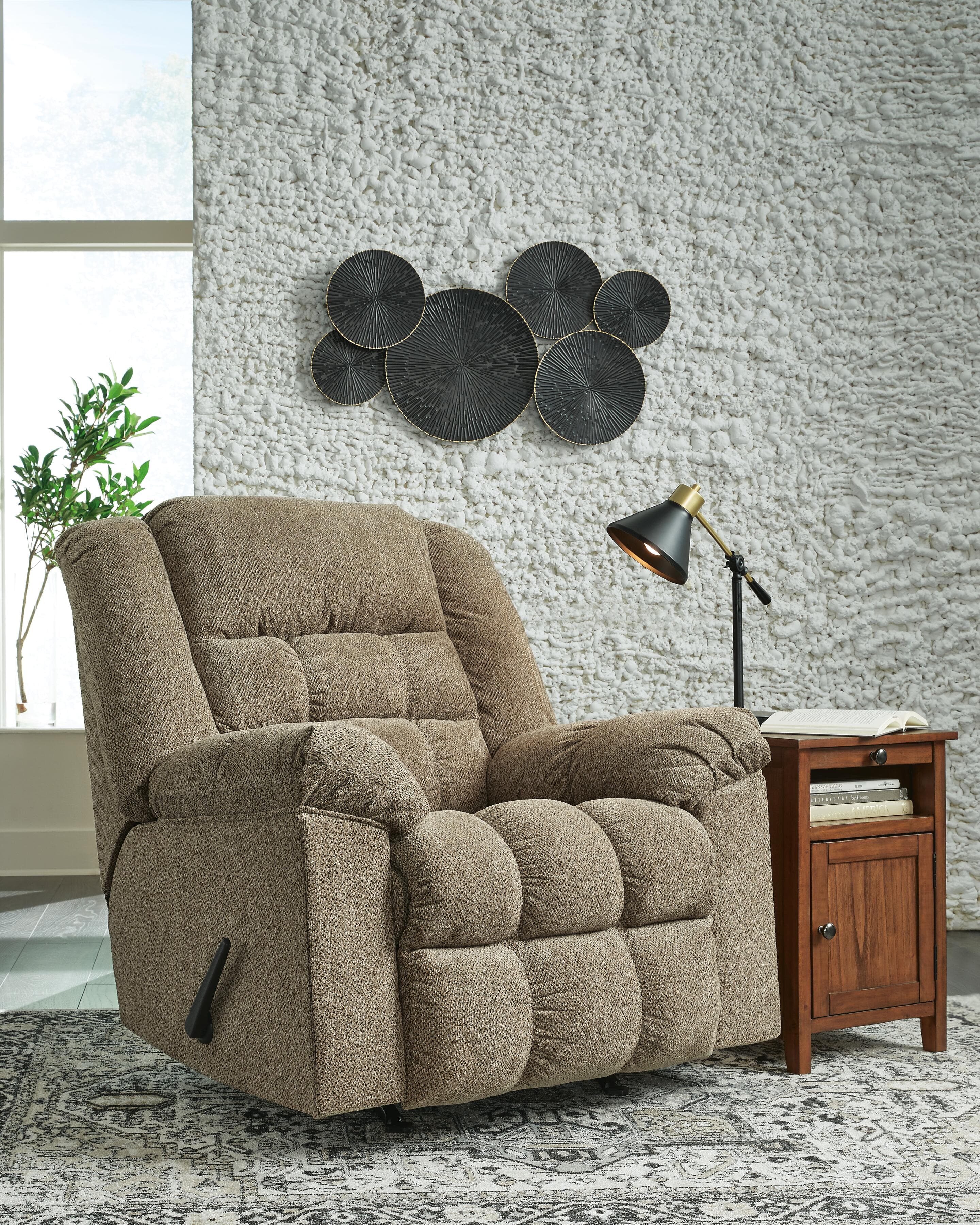 Kegler Recliner — Brown/Beige — view 2