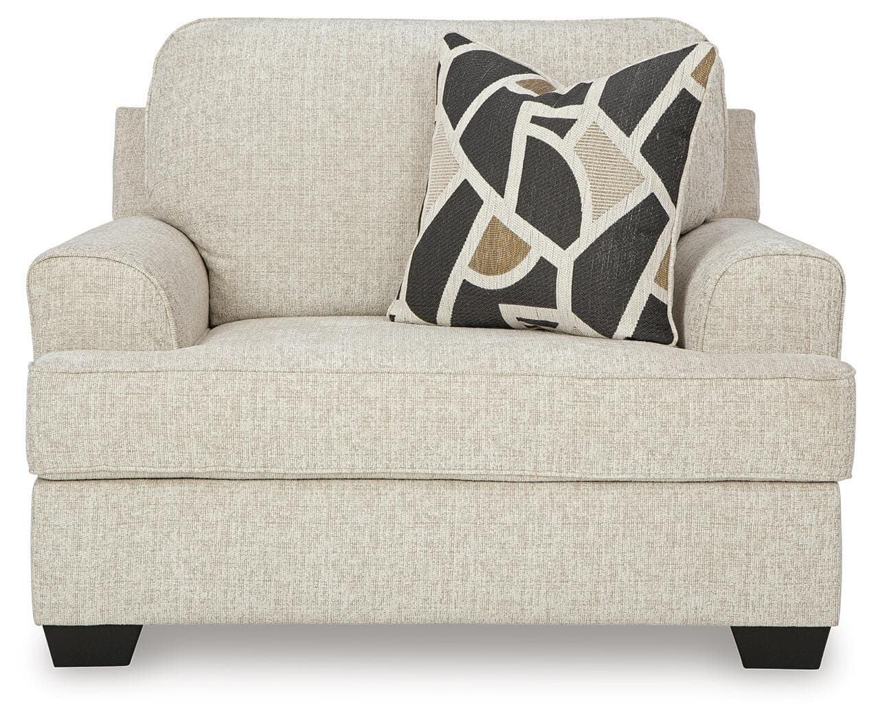 Heartcort Oversized Chair — Natural — view 3