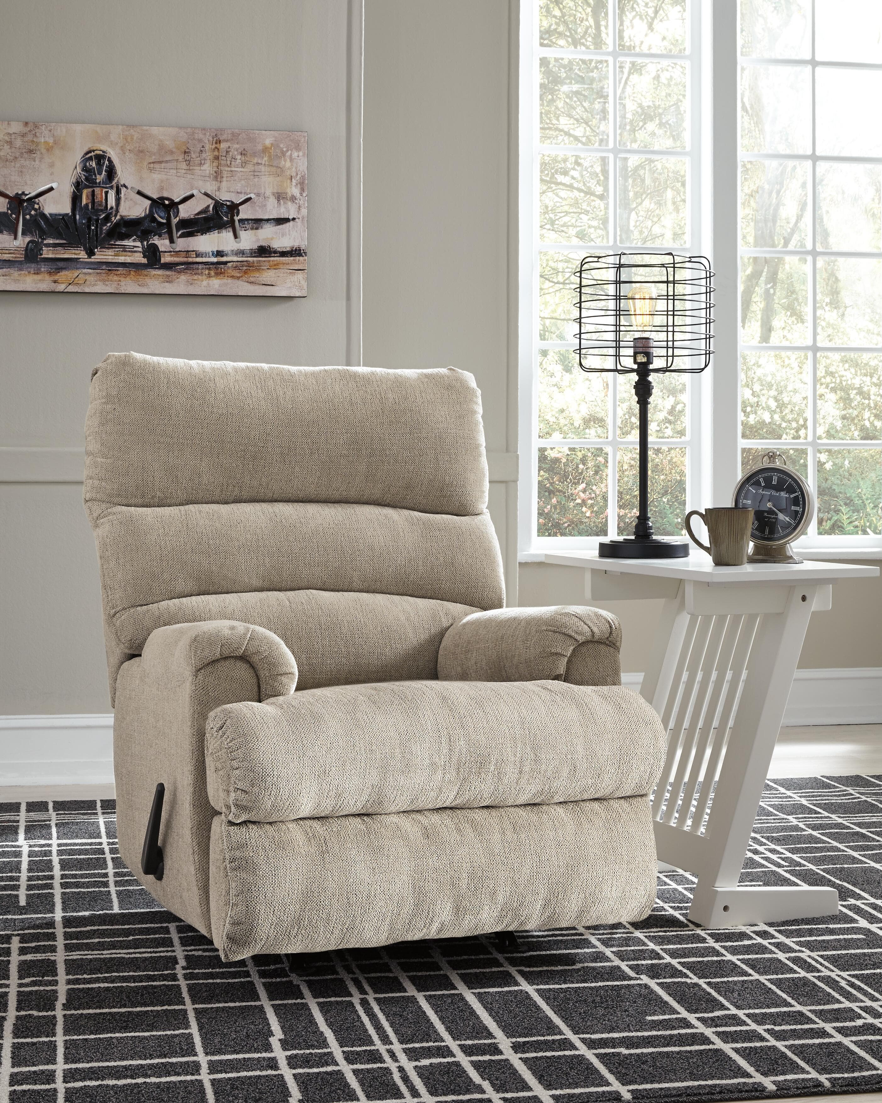 Man Fort Recliner — Brown/Beige — view 2
