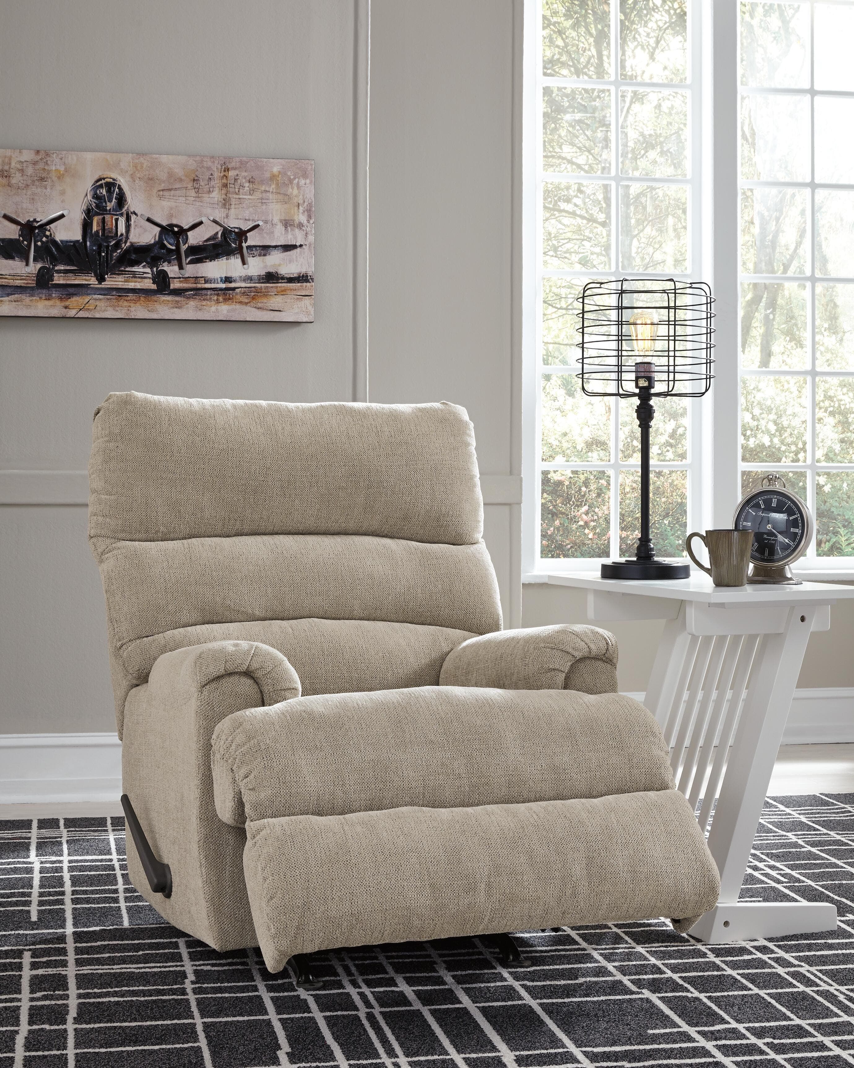 Man Fort Recliner — Brown/Beige — view 6