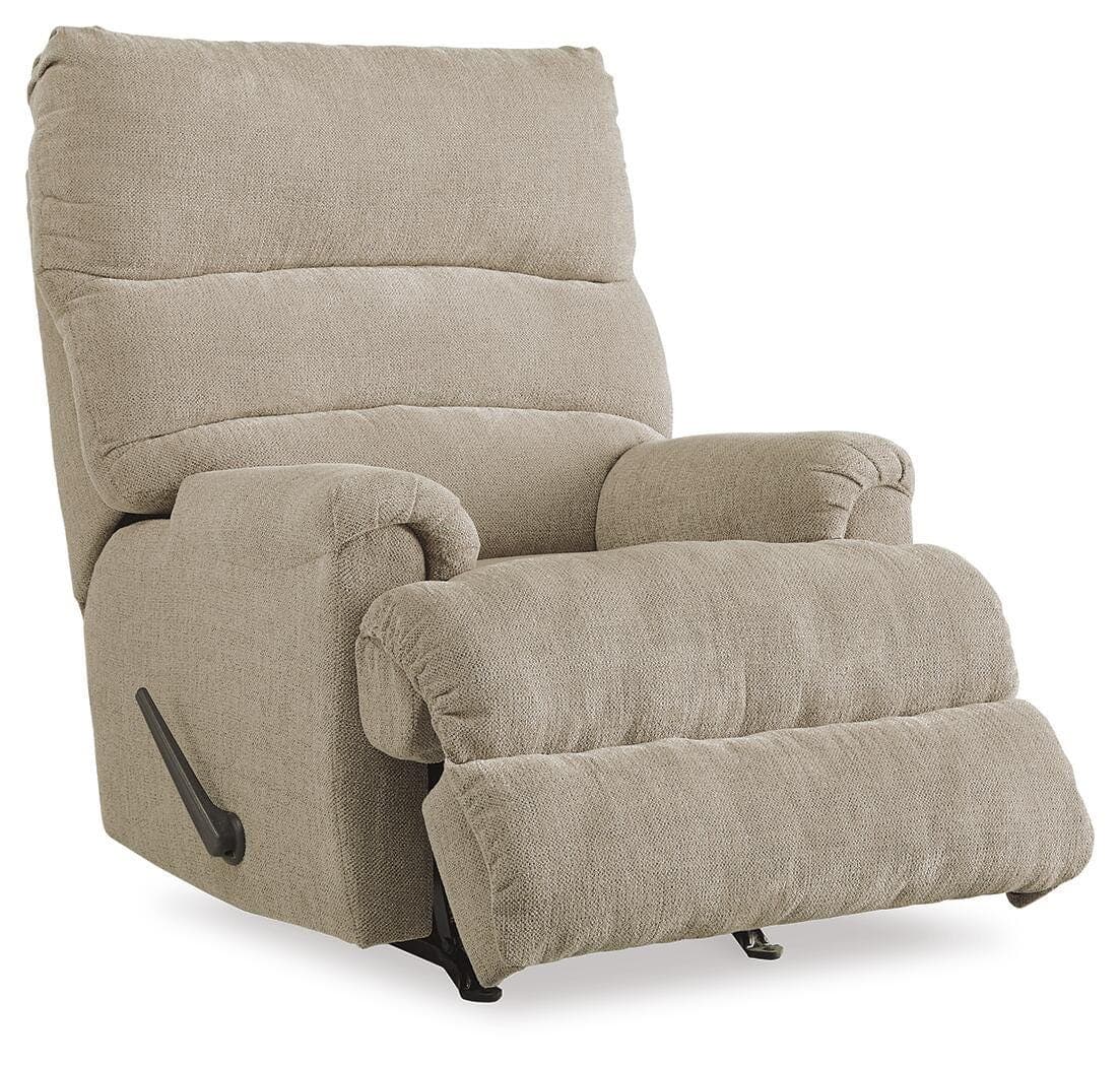 Man Fort Recliner — Brown/Beige — view 3