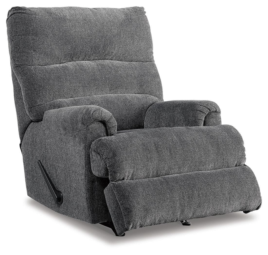 Man Fort Recliner — Black/Gray — view 3