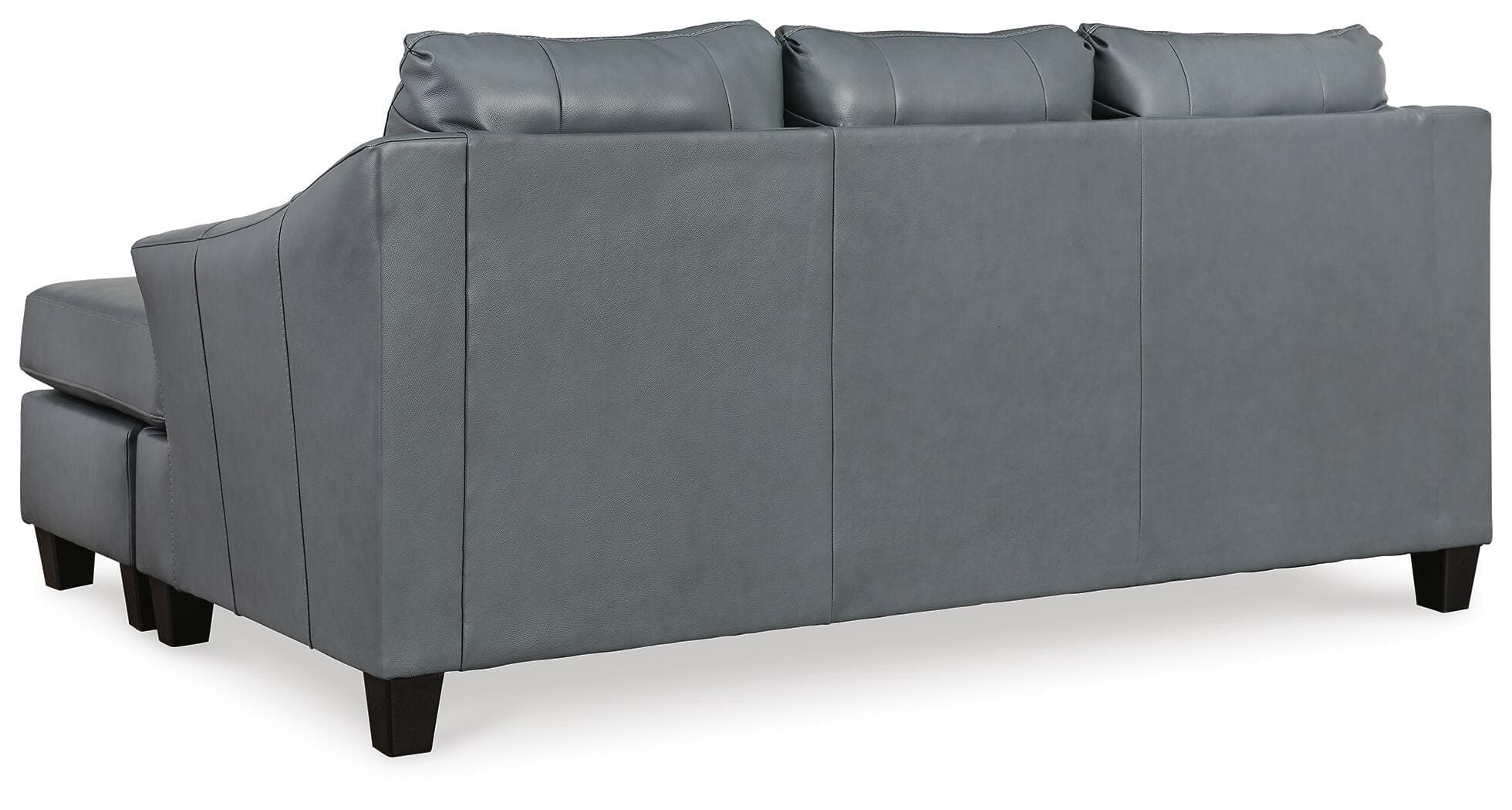Genoa Sofa Chaise — Blue — view 5
