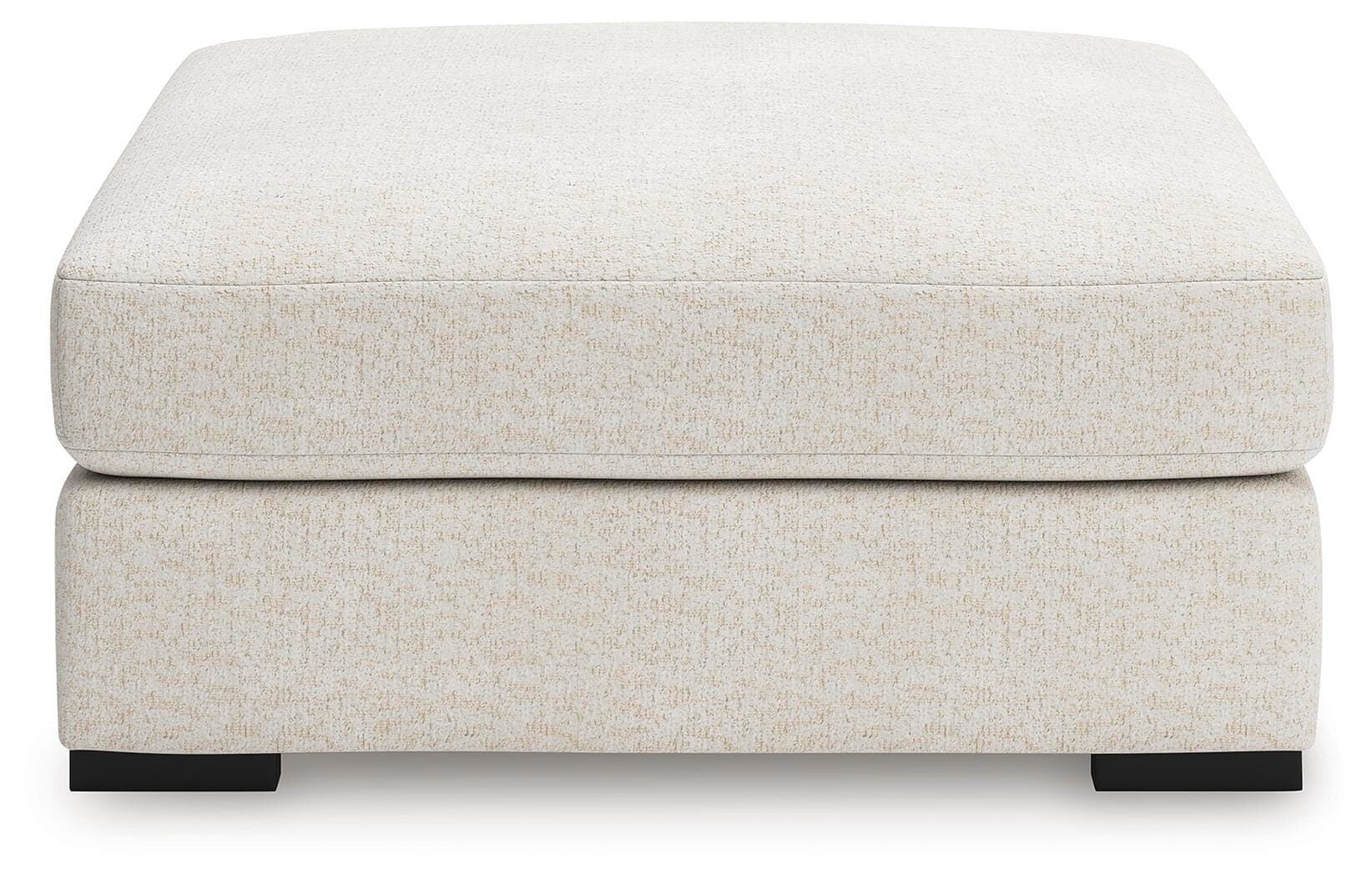 Donelson Creek Oversized Accent Ottoman — White — view 3